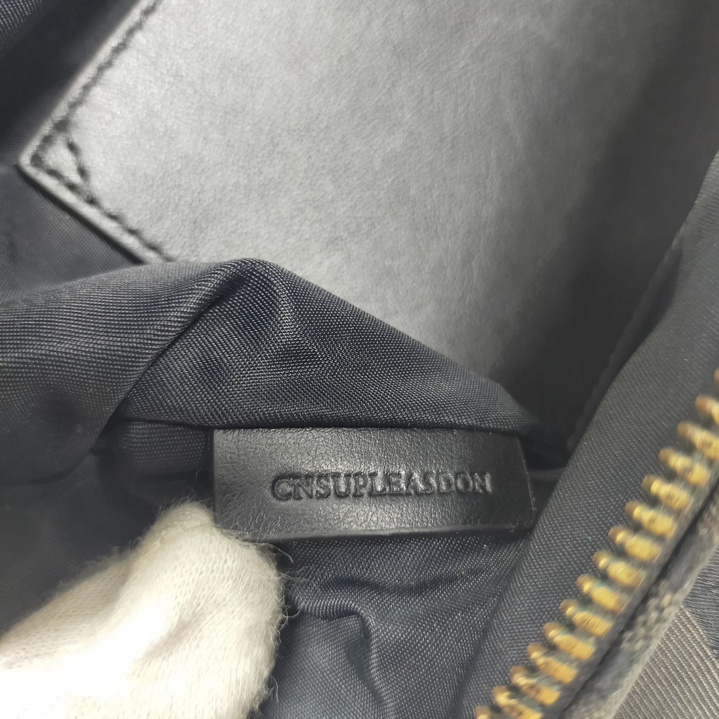 Burberry Waist Pouch Brown Canvas