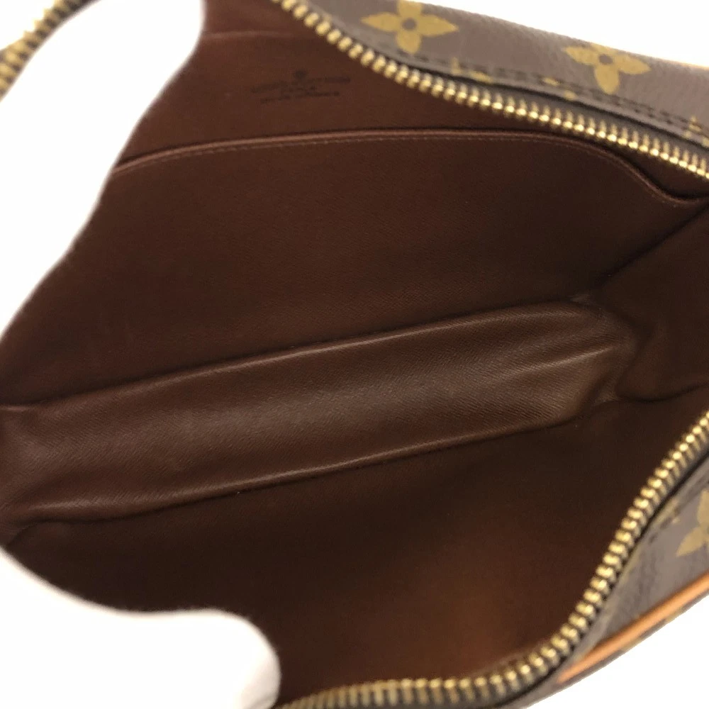 EGA Louis Vuitton Monogram Compiegne 23 Clutch Hand Bag Brown/8CG0548