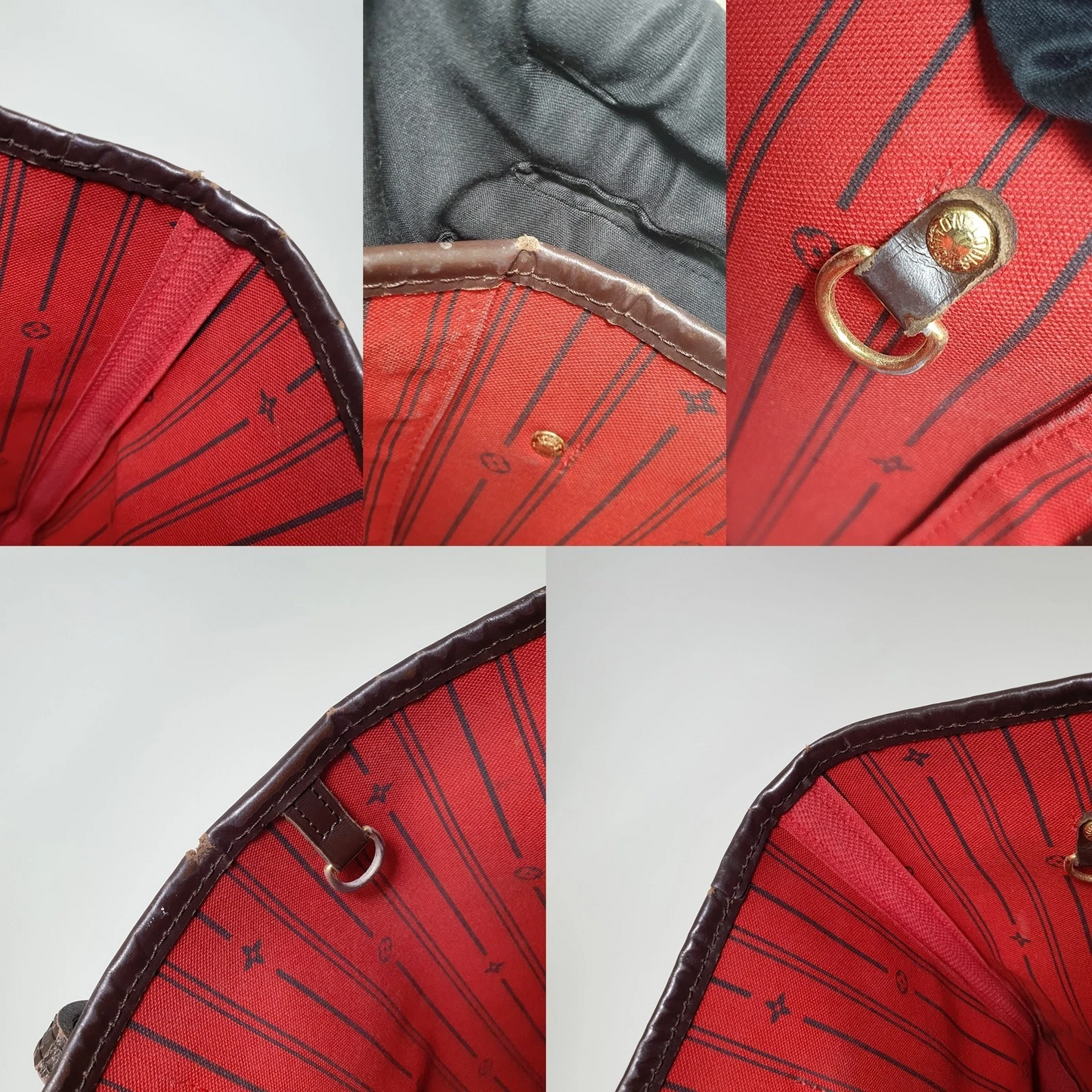 Louis Vuitton Neverfull MM Damier Ebene  CLA487