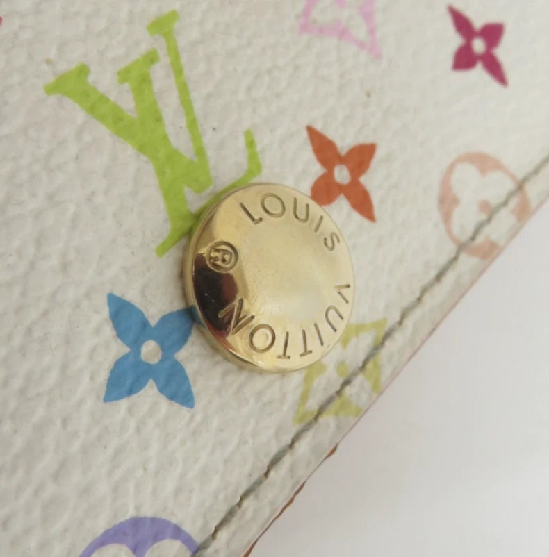 LOUIS VUITTON Monogram Multicolor Multicles 4 Ring Key Case