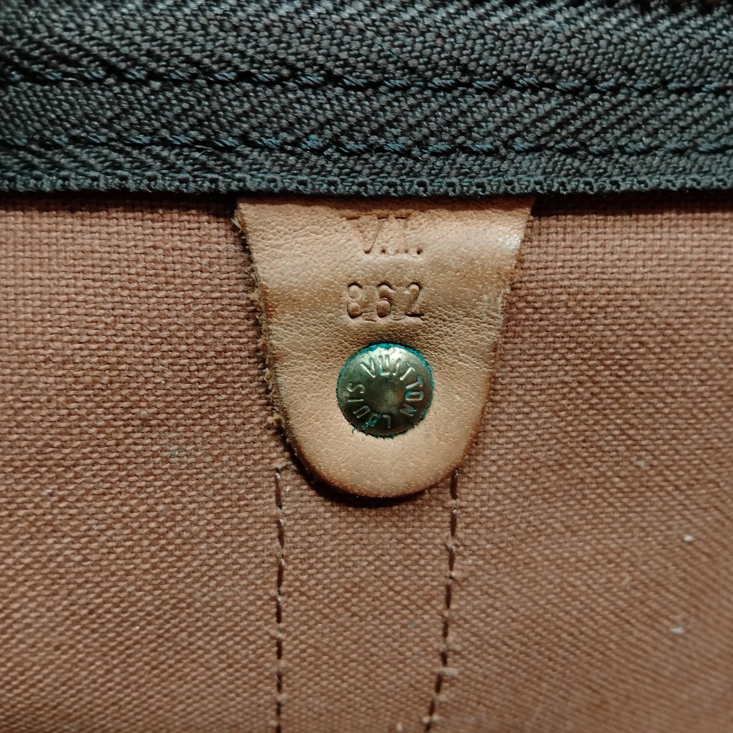$1420 1986 Louis Vuitton Monogram Duffle Boston Bag Keepall 45 VI862