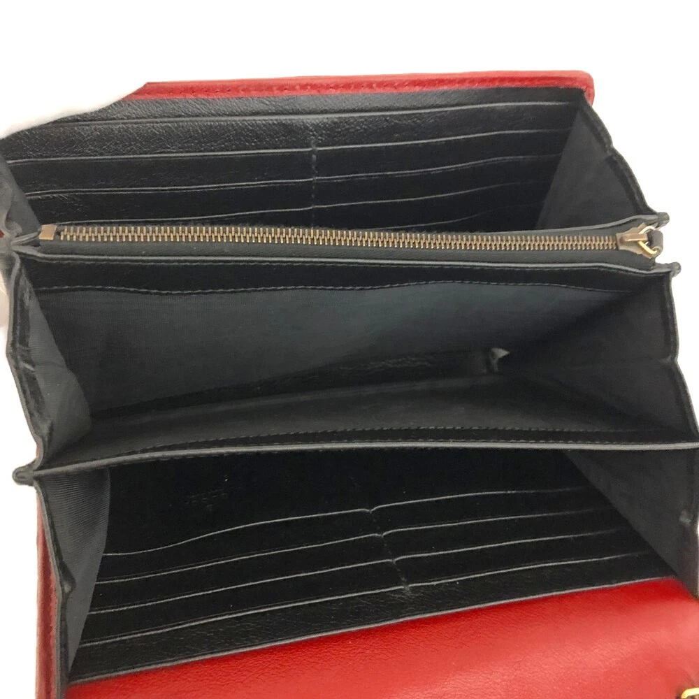 $2100 GUCCI GG Marmont Quilted Leather Chain Shoulder Bag Black