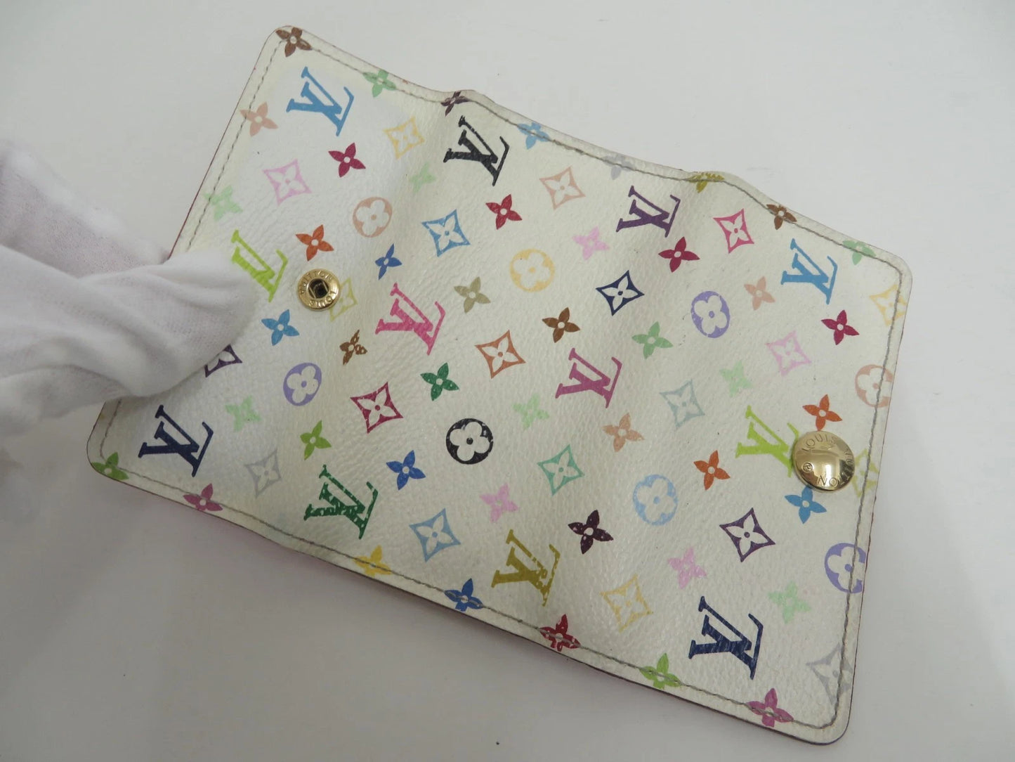 LOUIS VUITTON Monogram Multicolor Multicles 4 Ring Key Case