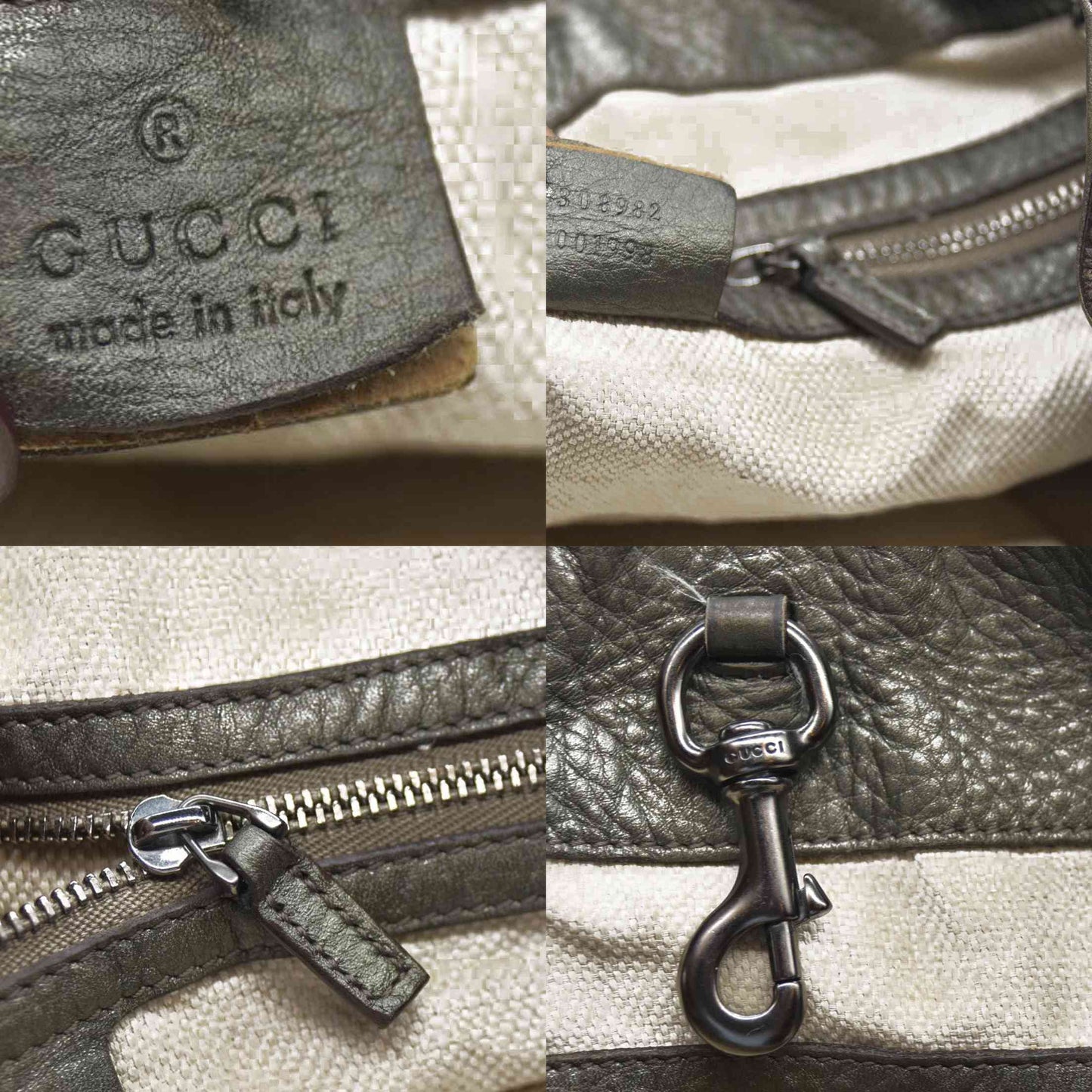 AUCTION $1990 Gucci Interlocking G Soho Medium