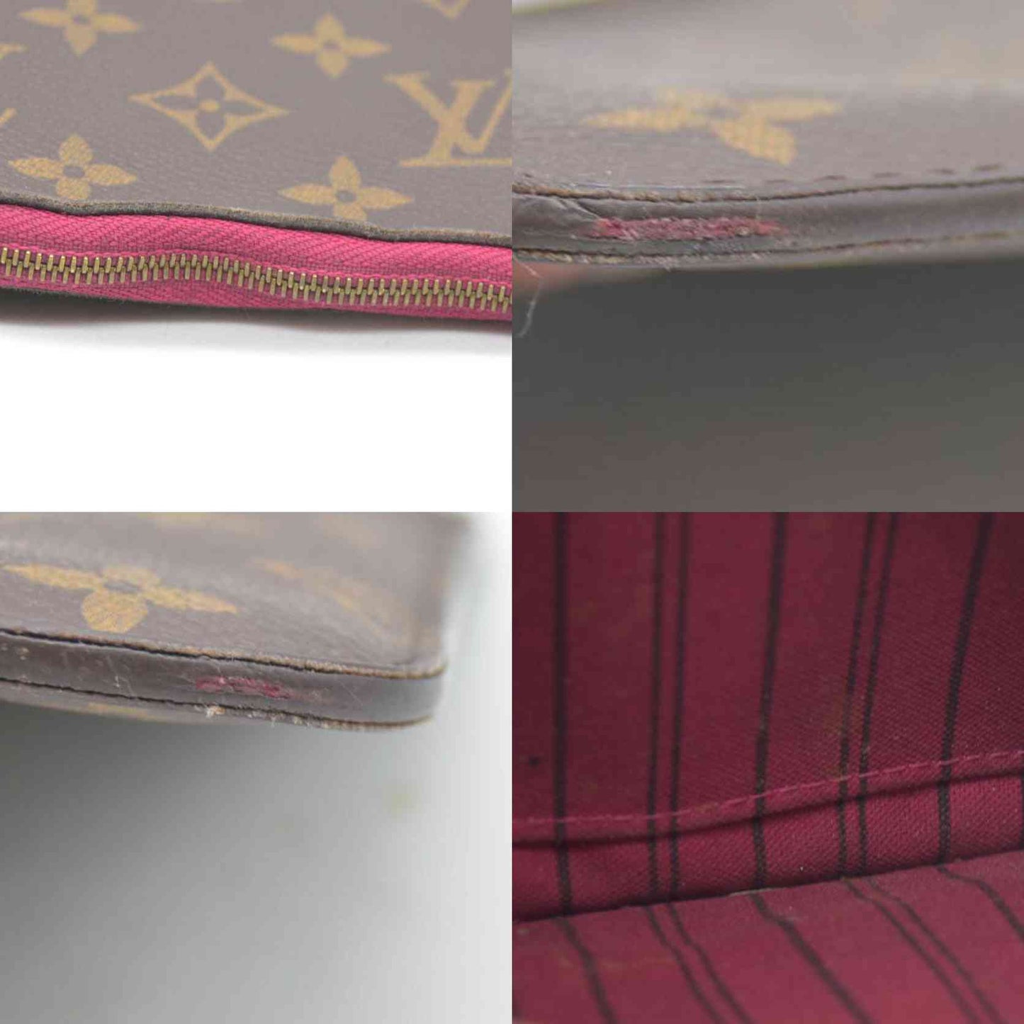 Louis Vuitton Neverfull MM Monogram with Pivoine Interior and Pouch SD1197