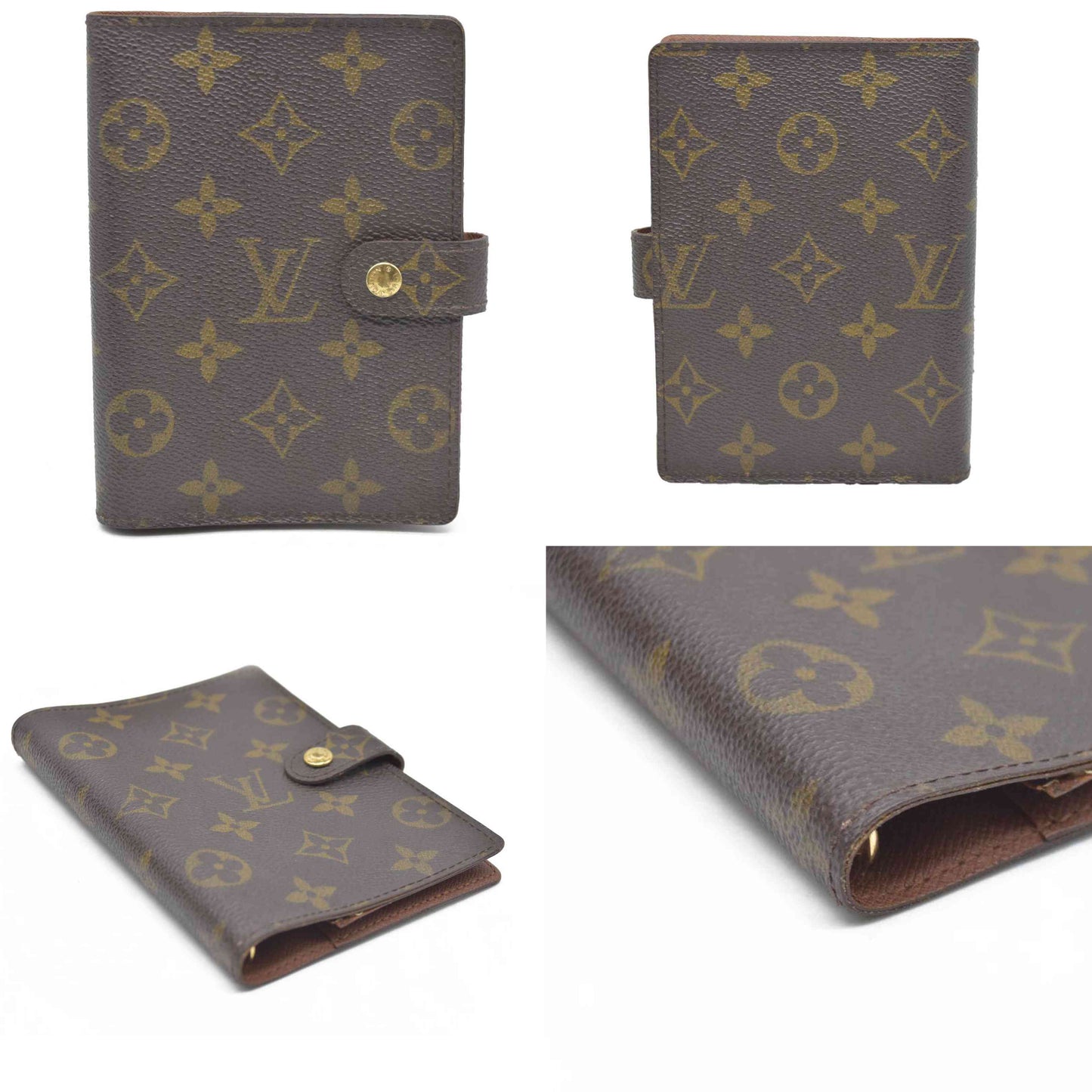LOUIS VUITTON Monogram  Agenda PM Day Planner Notebook Cover