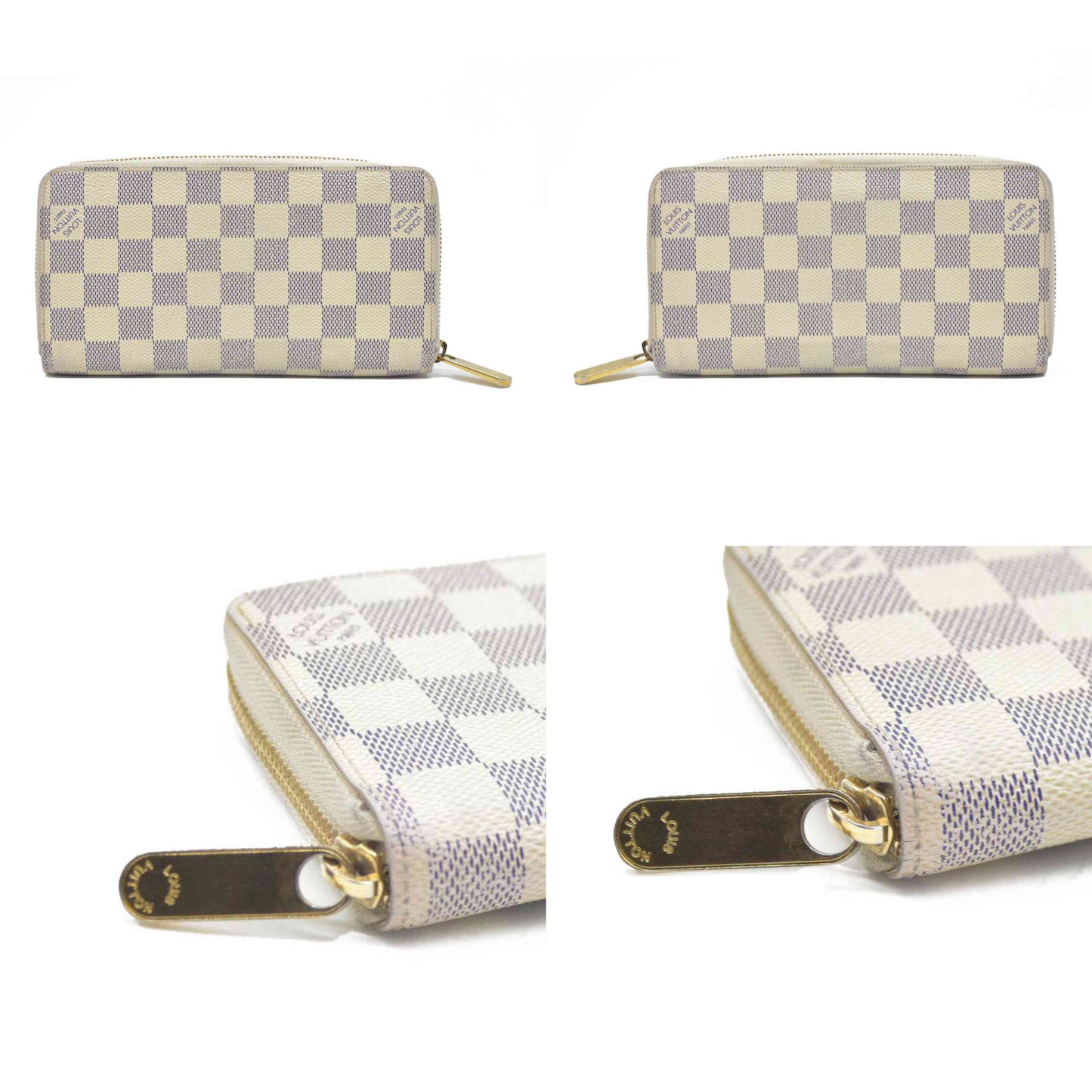 Louis Vuitton Damier Azur Zippy Wallet CA2121