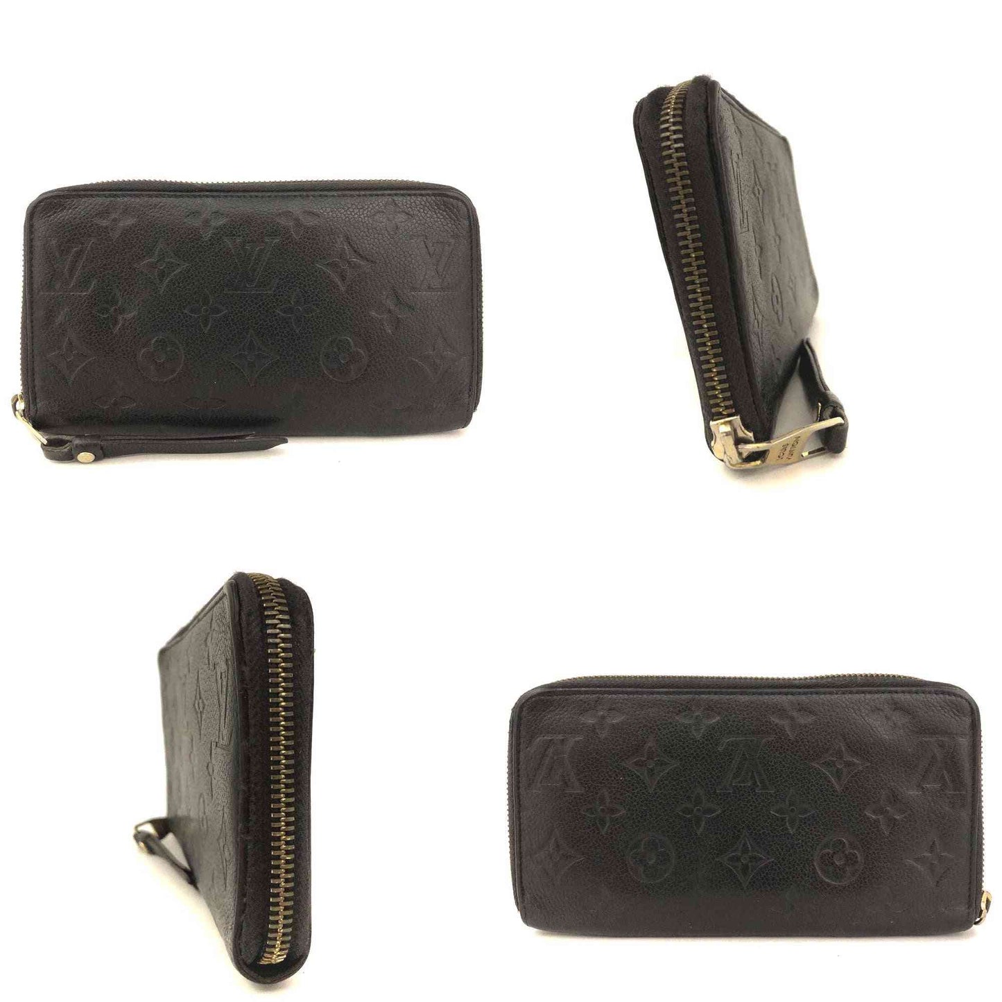 Louis Vuitton  Empreinte Zippy Wallet Black SP0112