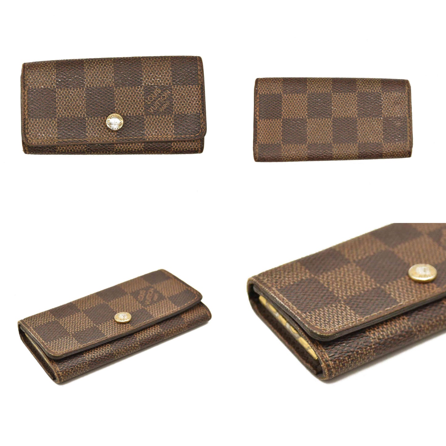 Louis Vuitton  Damier Ebene Multicles 4 Key Holder CT2088