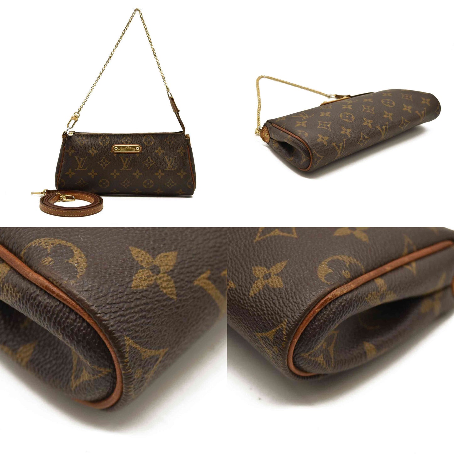 Louis Vuitton  Monogram Eva Clutch DU4112