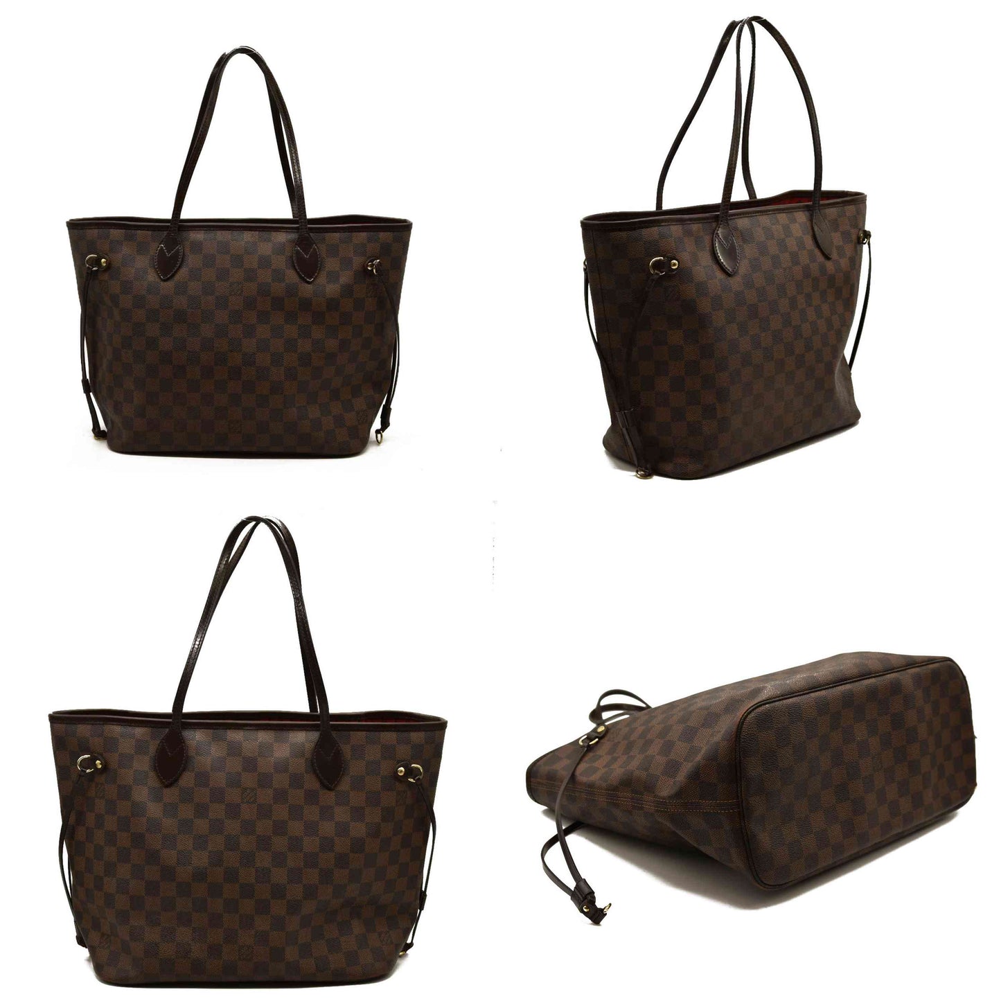 LOUIS VUITTON  Damier Ebene Neverfull MM DK327