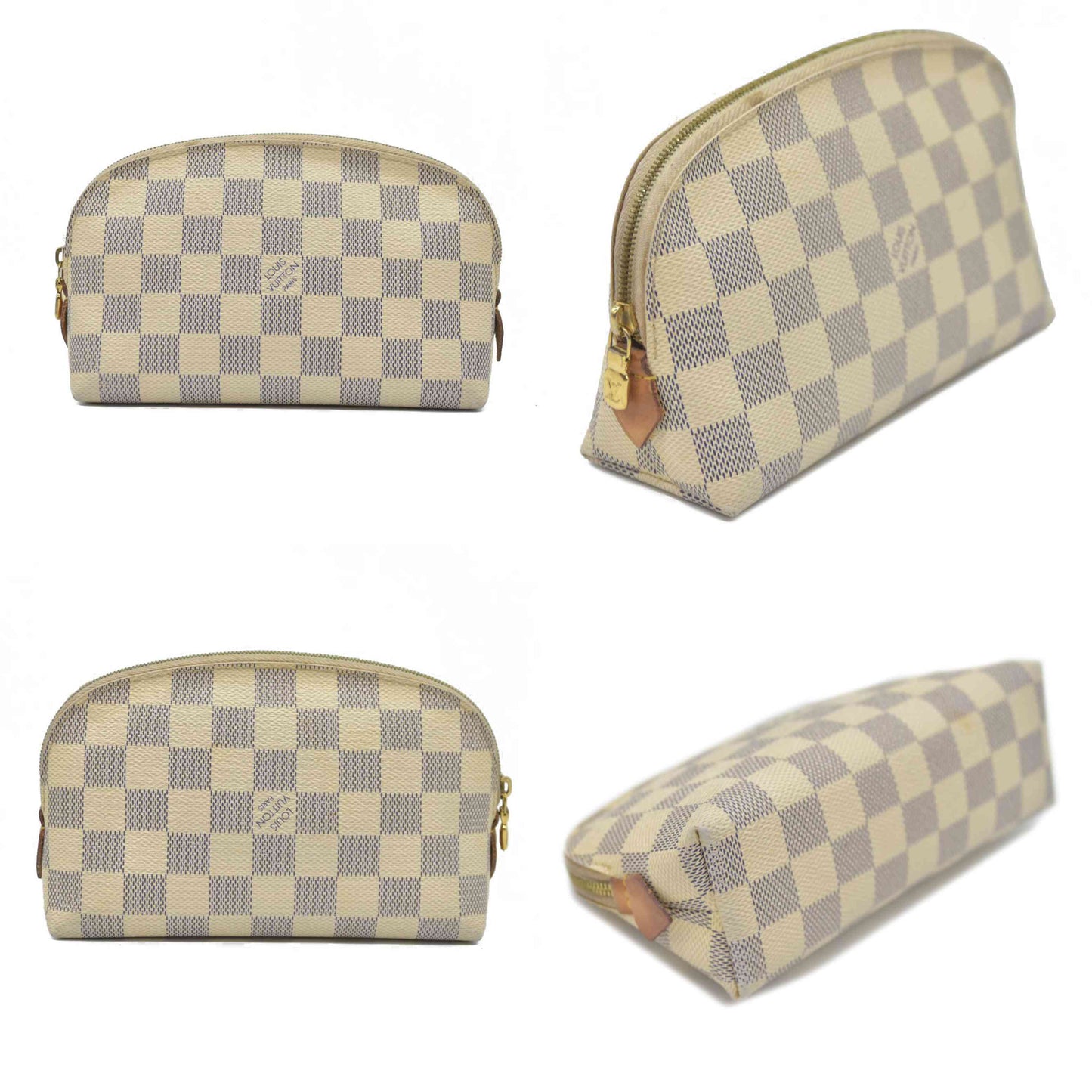 Louis Vuitton  Damier Azur Cosmetic Pouch CA2172