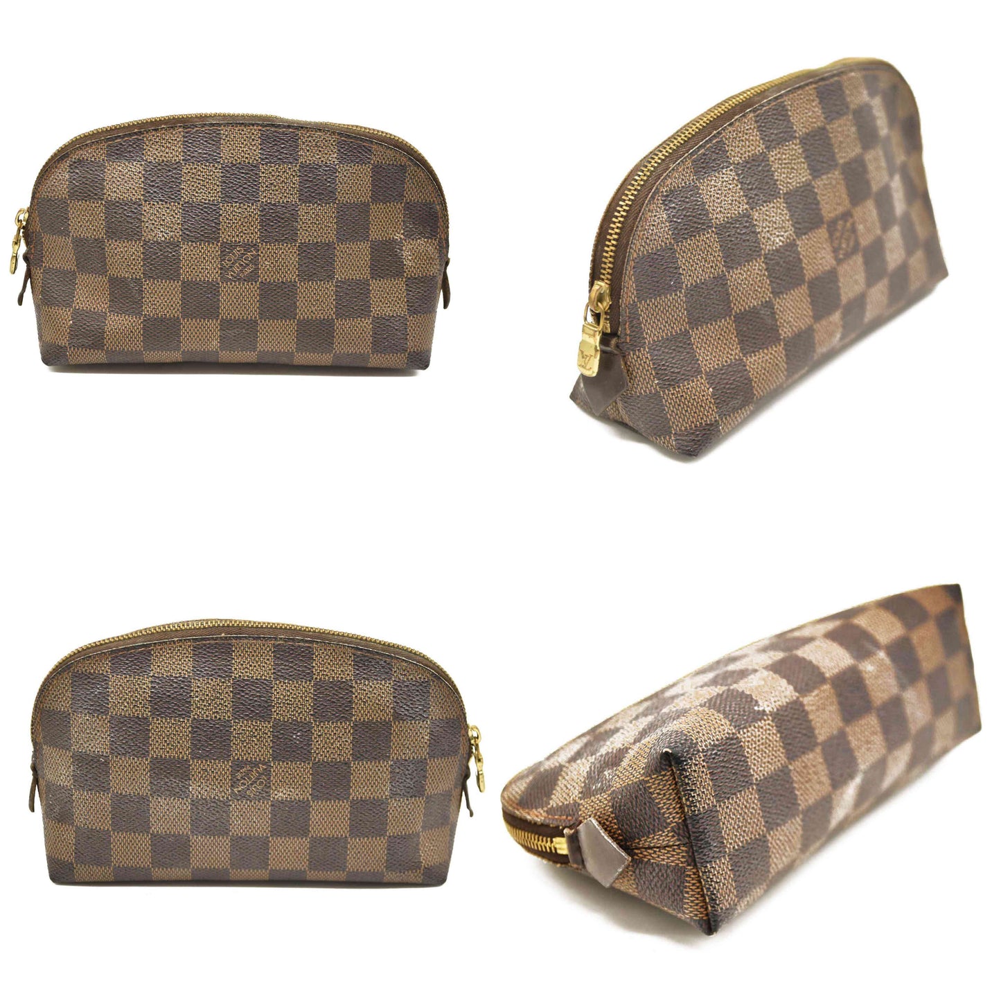 Louis Vuitton  Damier Ebene Cosmetic Pouch CA2128