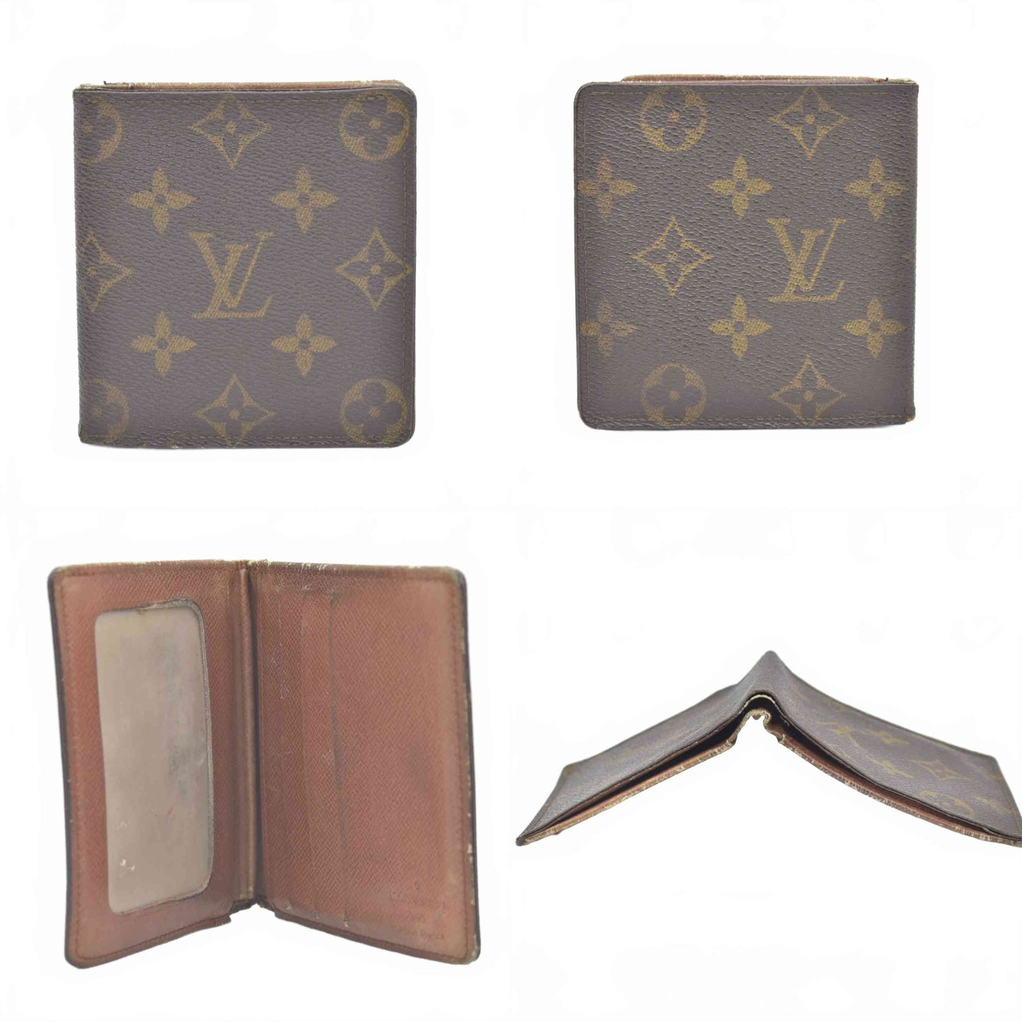 $515 1991 Louis Vuitton Monogram Marco Wallet AN1911