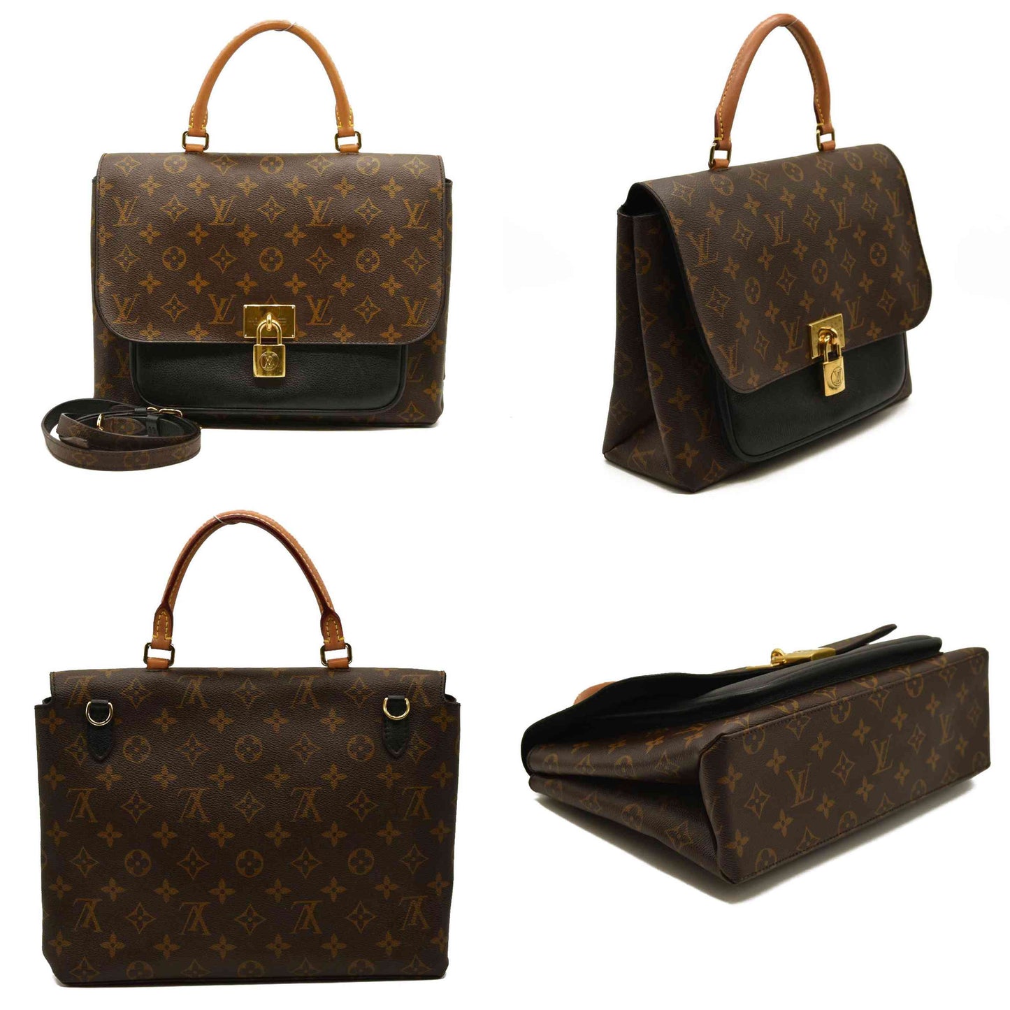 LOUIS VUITTON  Monogram Marignan Black