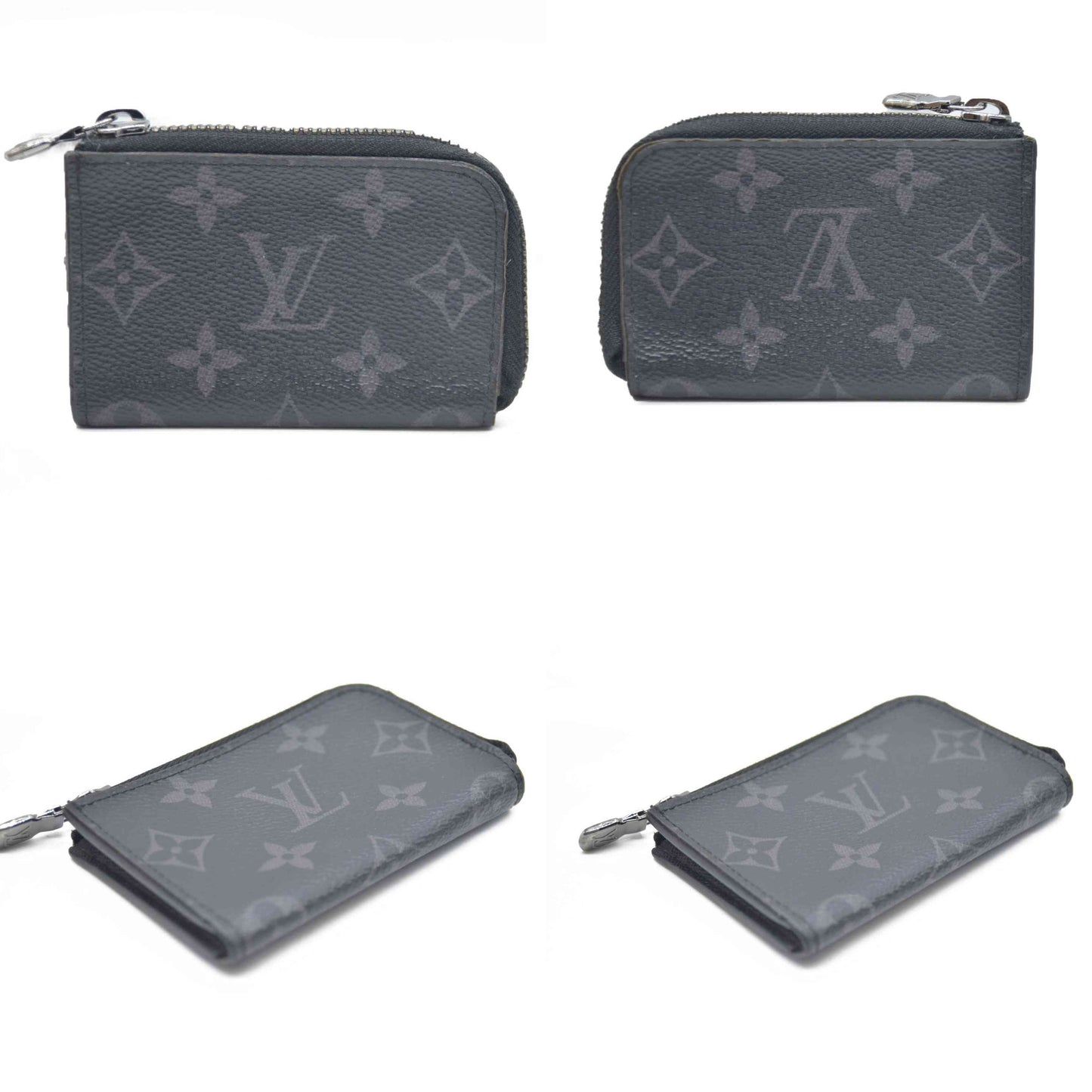 Louis Vuitton Monogram Eclipse Car Key Holder MB0260