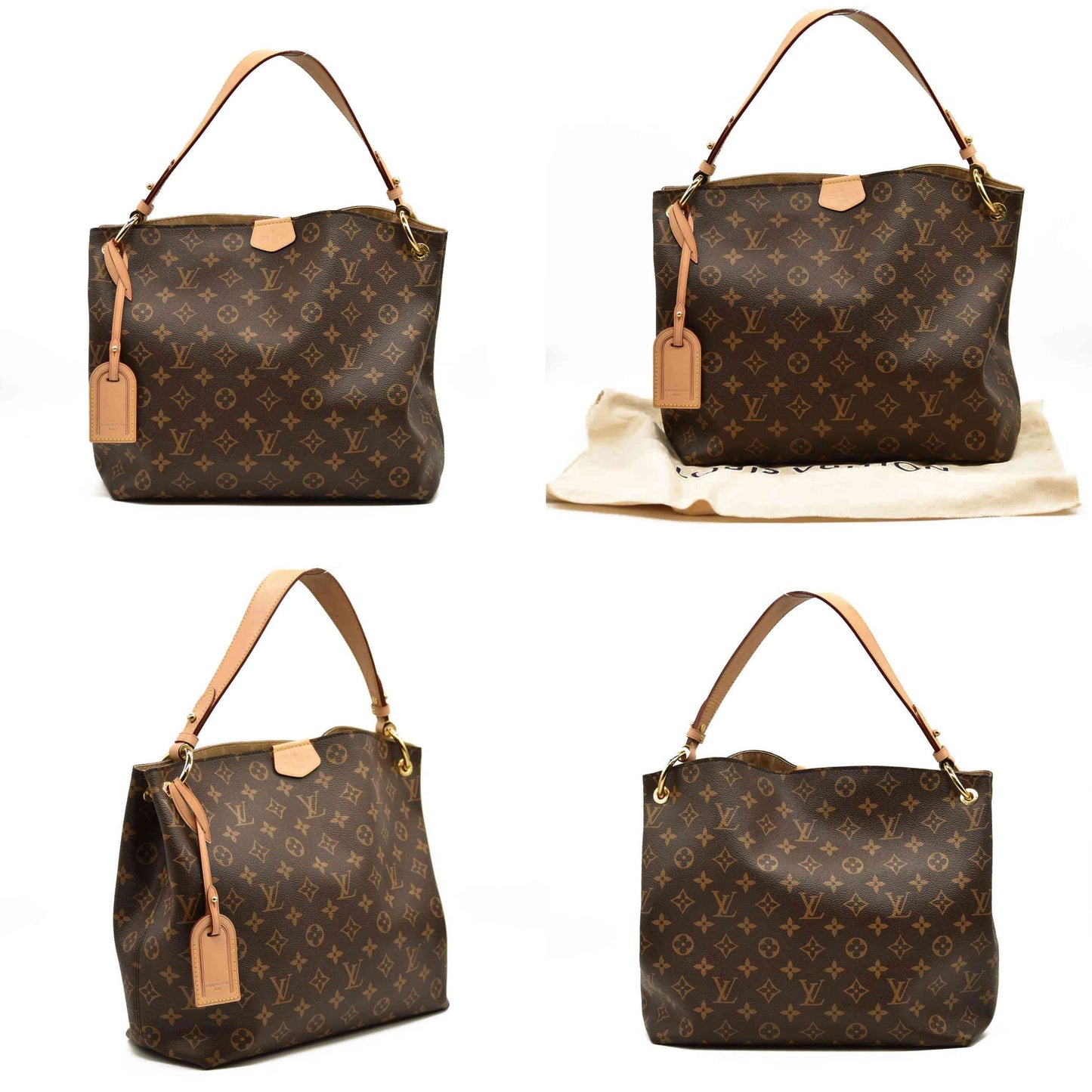LOUIS VUITTON Monogram Graceful PM