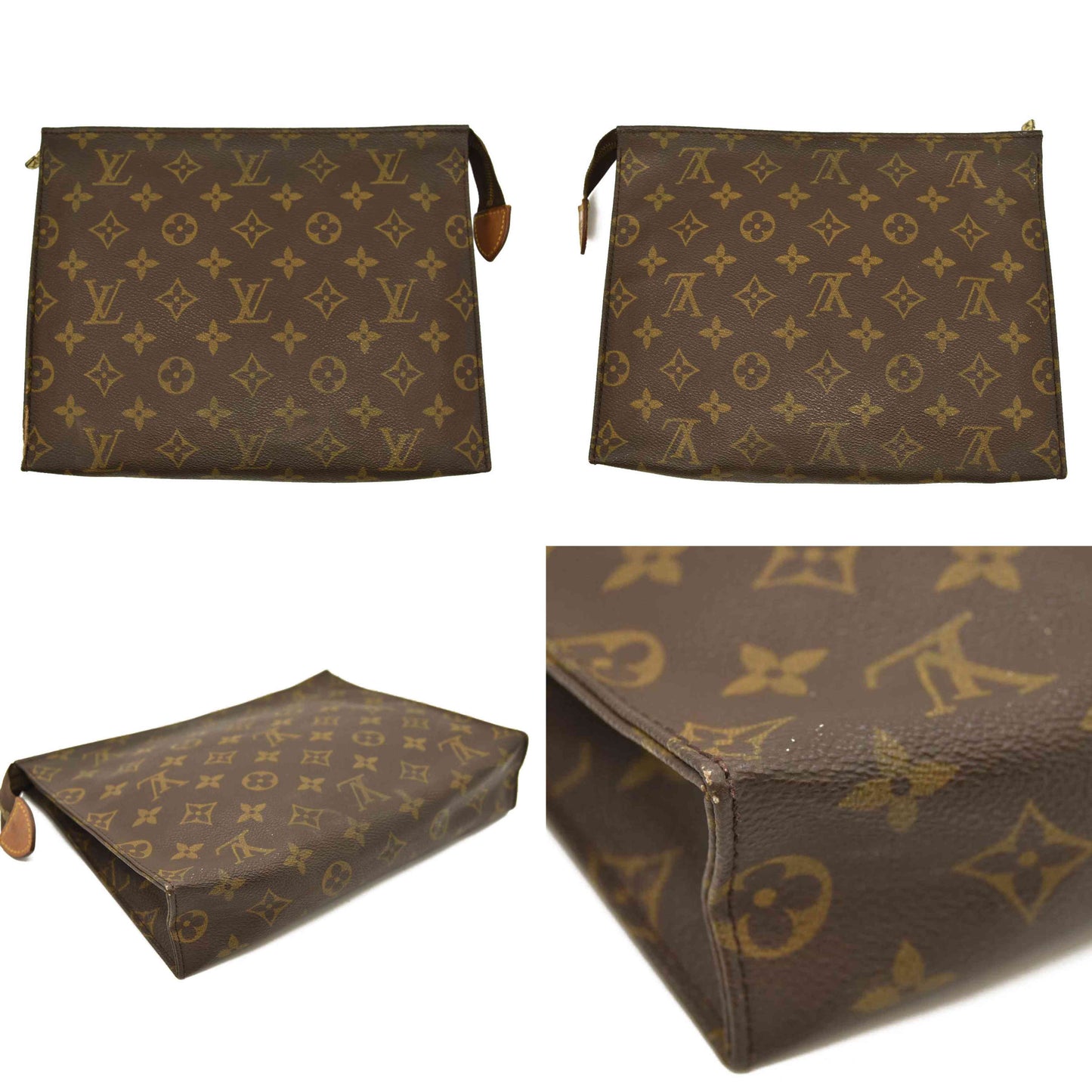 Louis Vuitton  Monogram Toiletry Pouch 26 TH8911