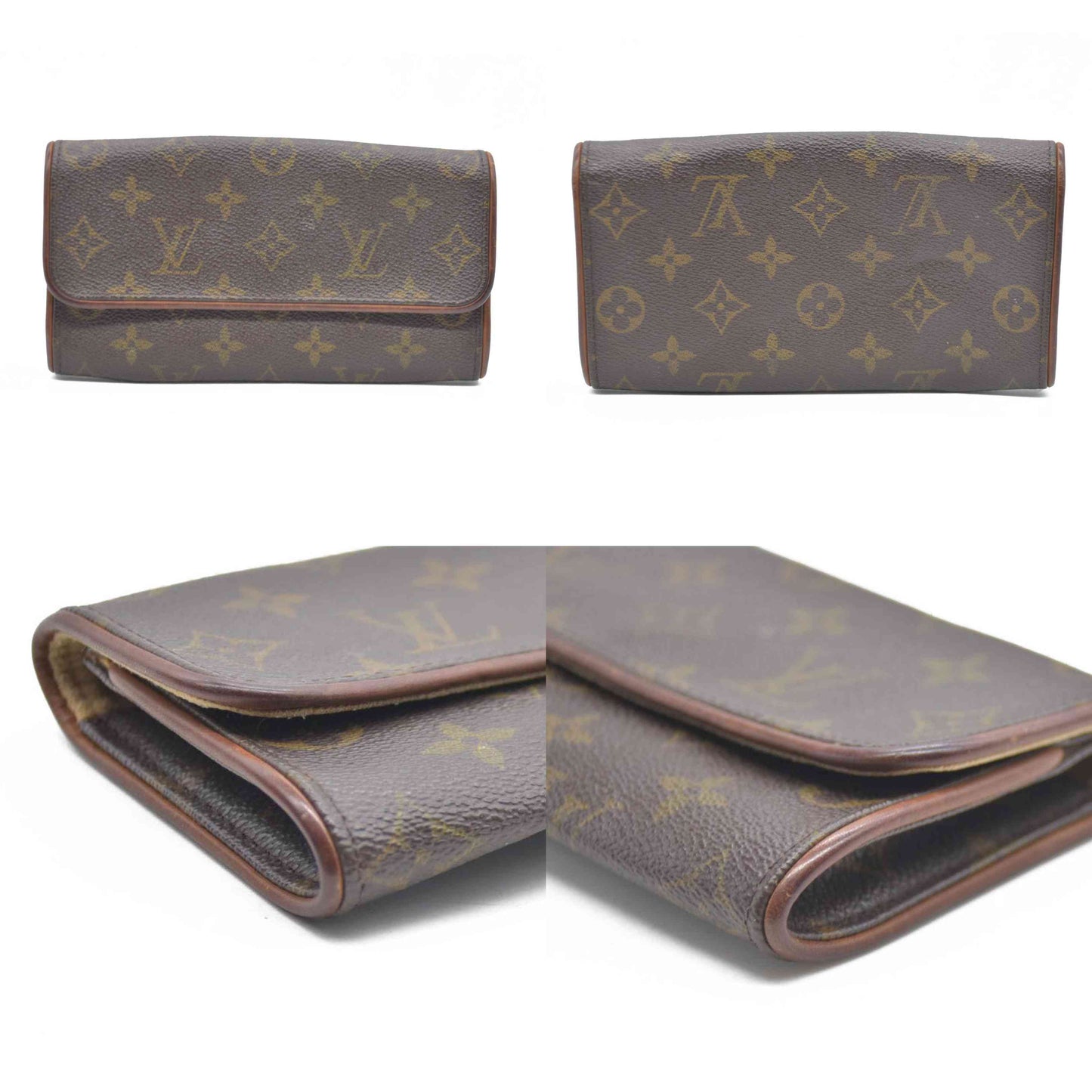LOUIS VUITTON Monogram Pochette Twin PM