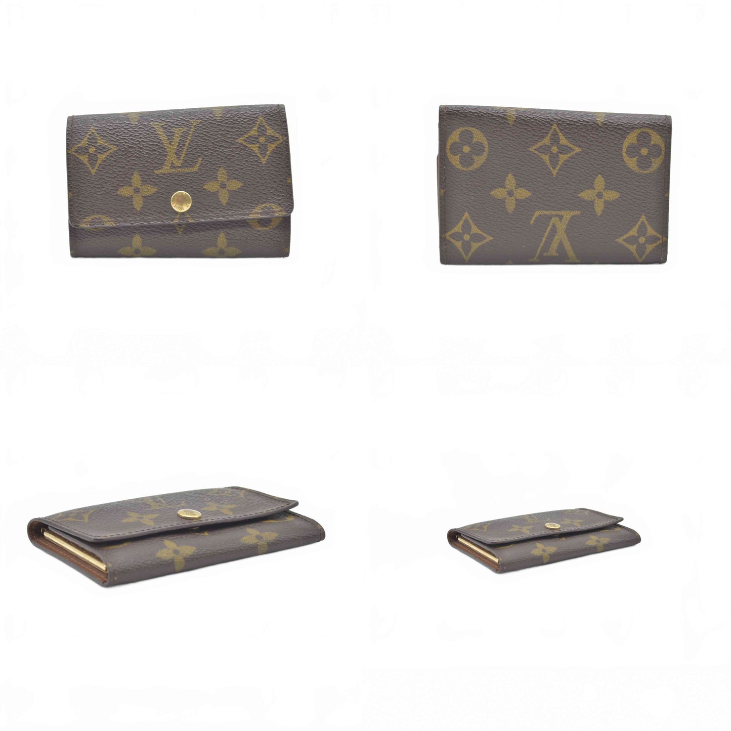 $345 2004 Louis Vuitton Monogram Multicles 6 Ring Key Case CT0024