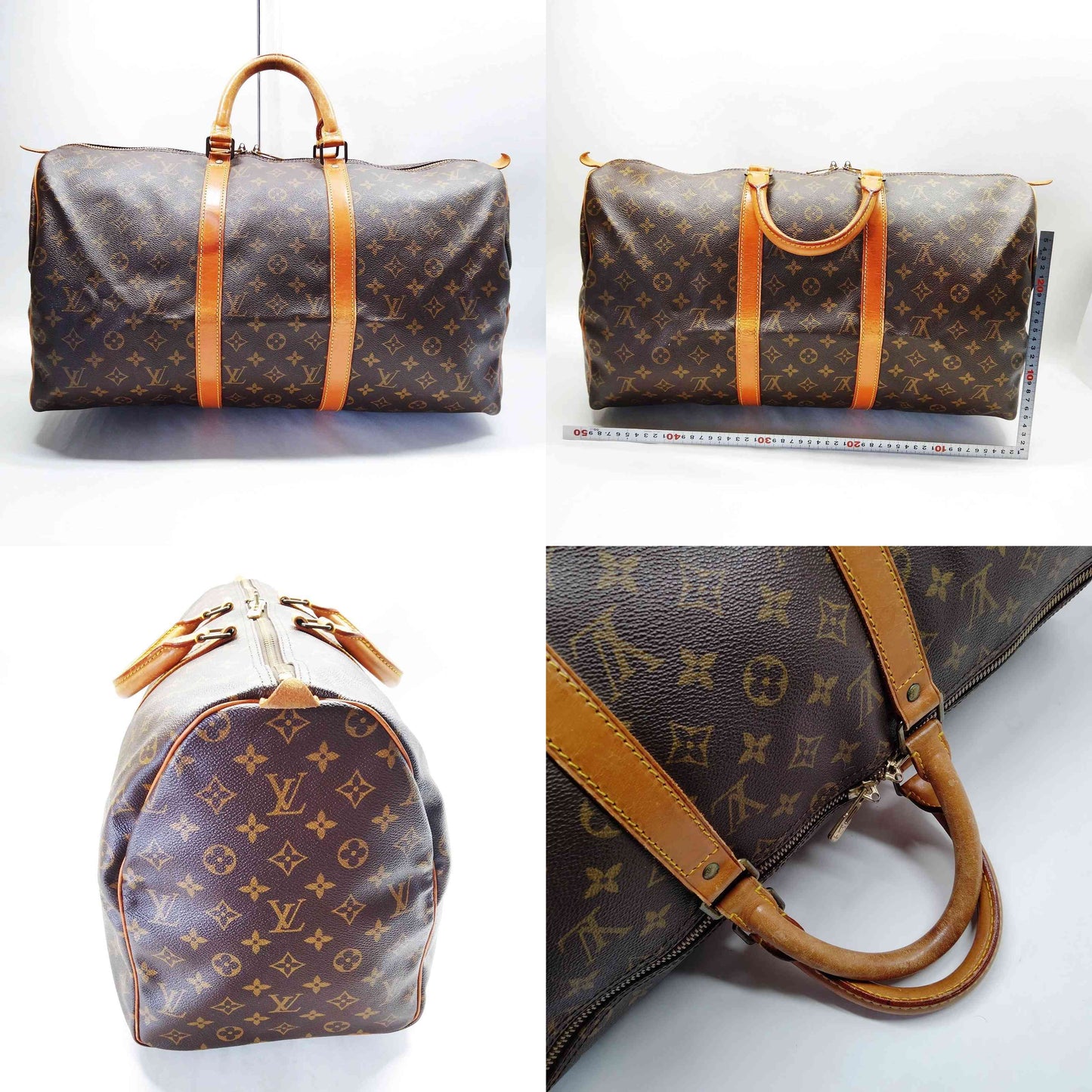 $1440 1988 Louis Vuitton Monogram Keepall 50 VI882