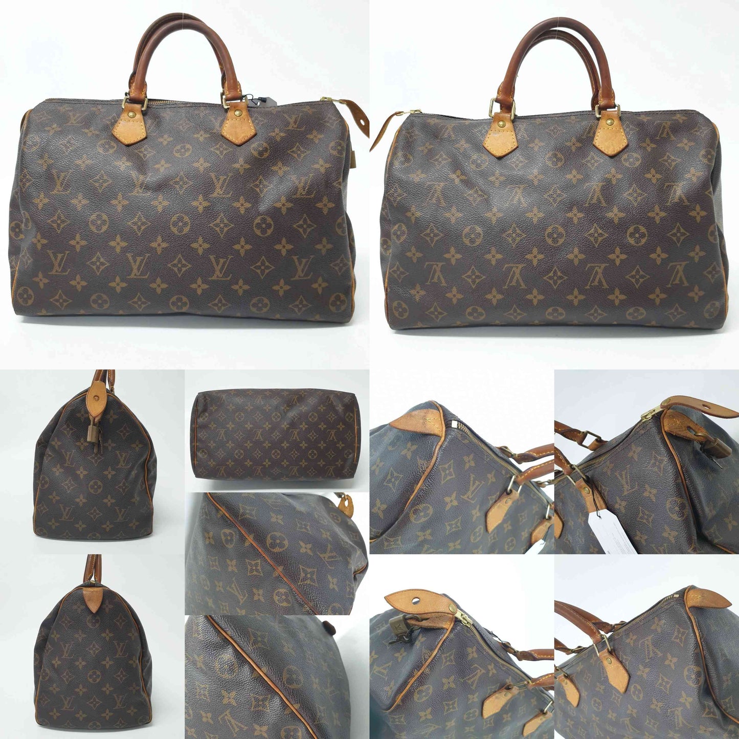 $1700 2005 Louis Vuitton Speedy 35 Monogram AA0065