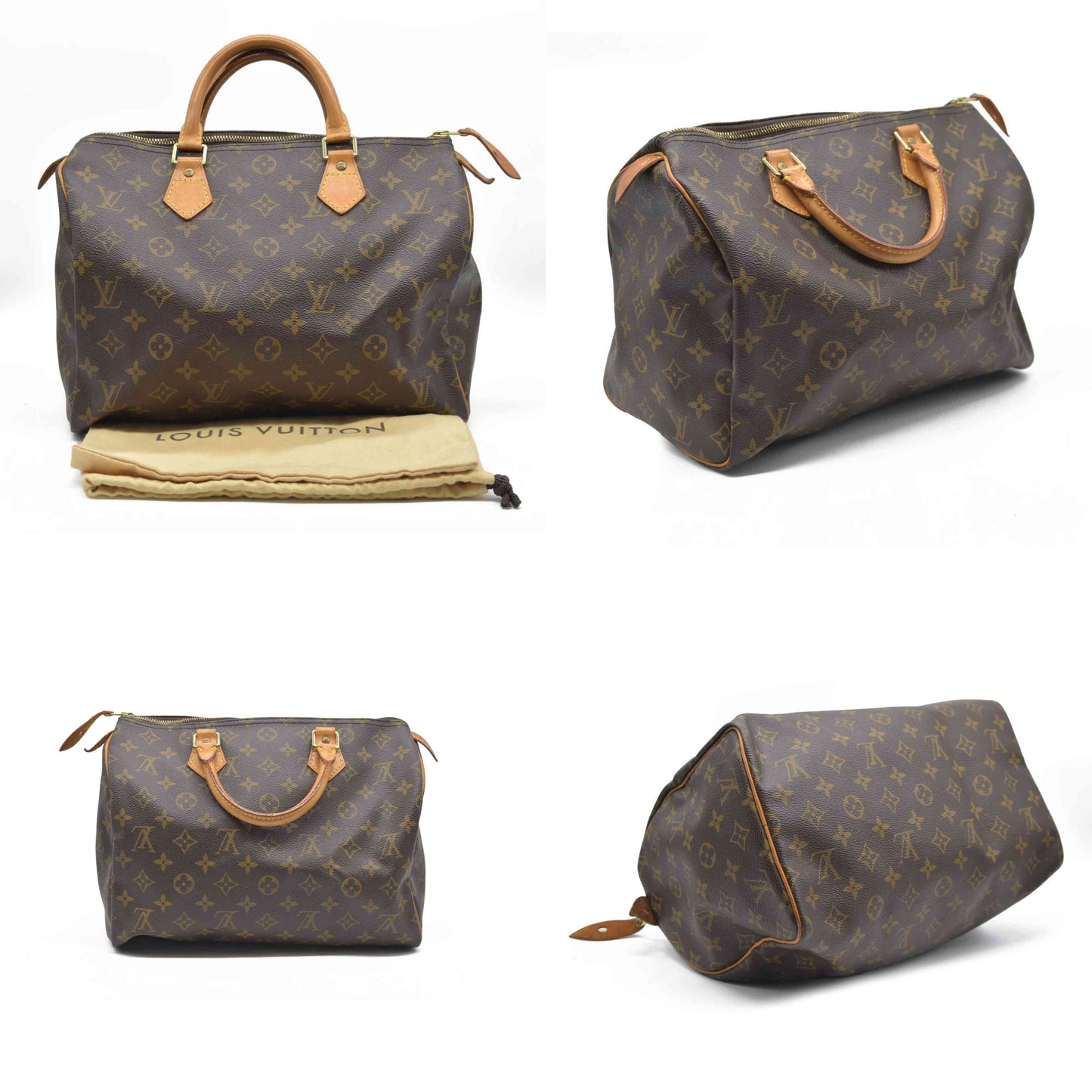 $1550 Louis Vuitton Monogram Speedy 30 SD0021
