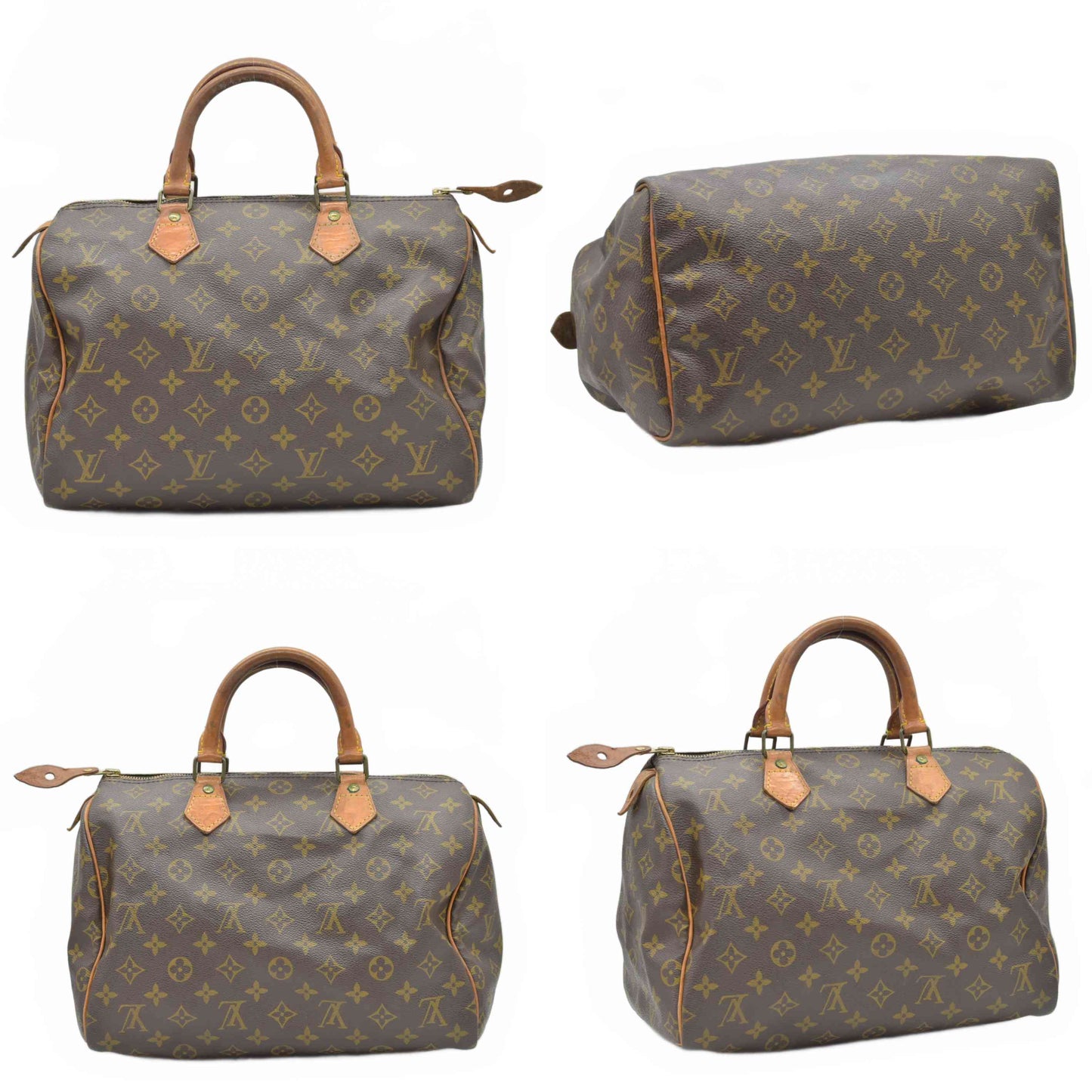 $1550 1991 Louis Vuitton Monogram Speedy 30 VI0931