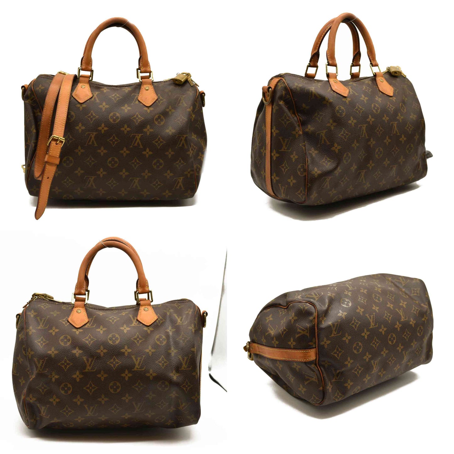 LOUIS VUITTON Monogram Speedy Bandouliere 30 MB4175