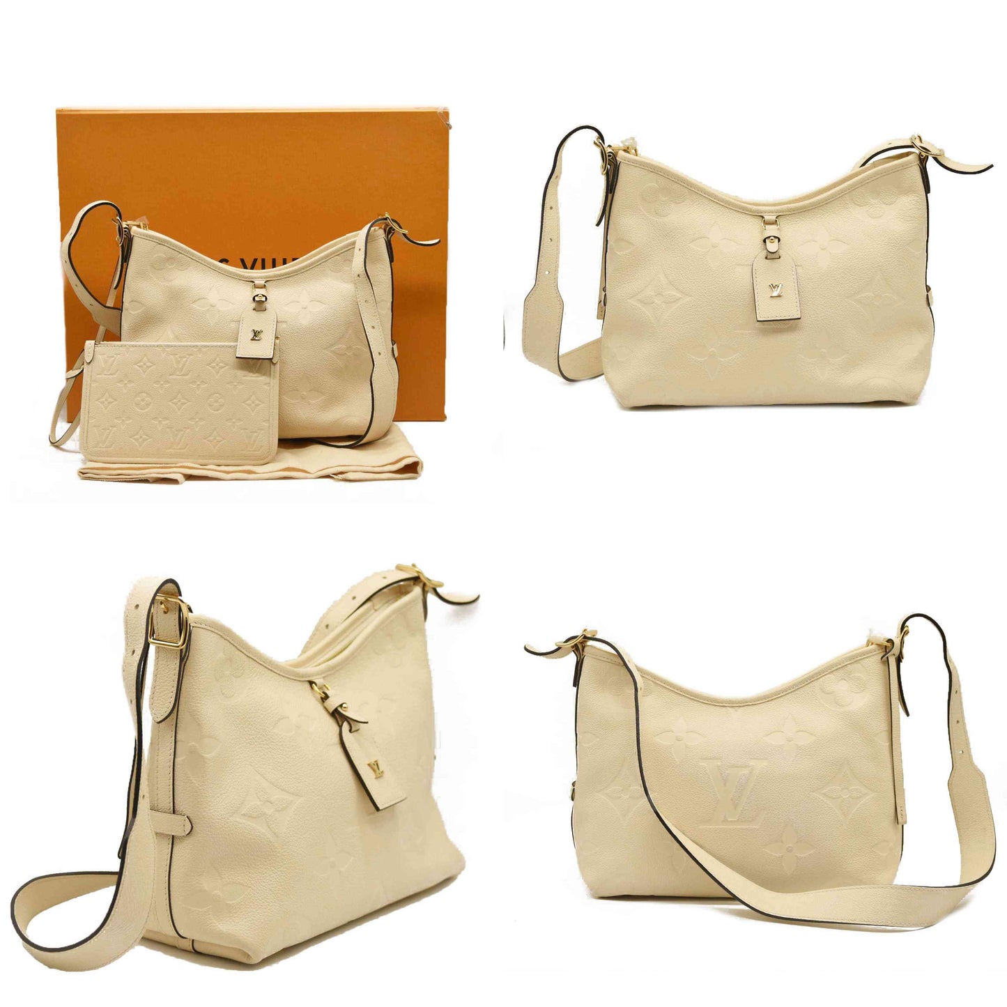 Louis Vuitton  Empreinte Carryall PM Cream