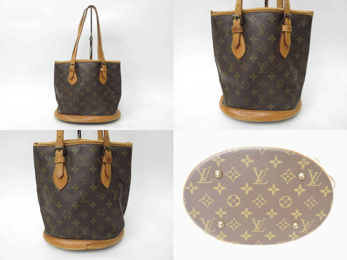 $1,620 1999 Louis Vuitton Monogram Bucket PM FL0999