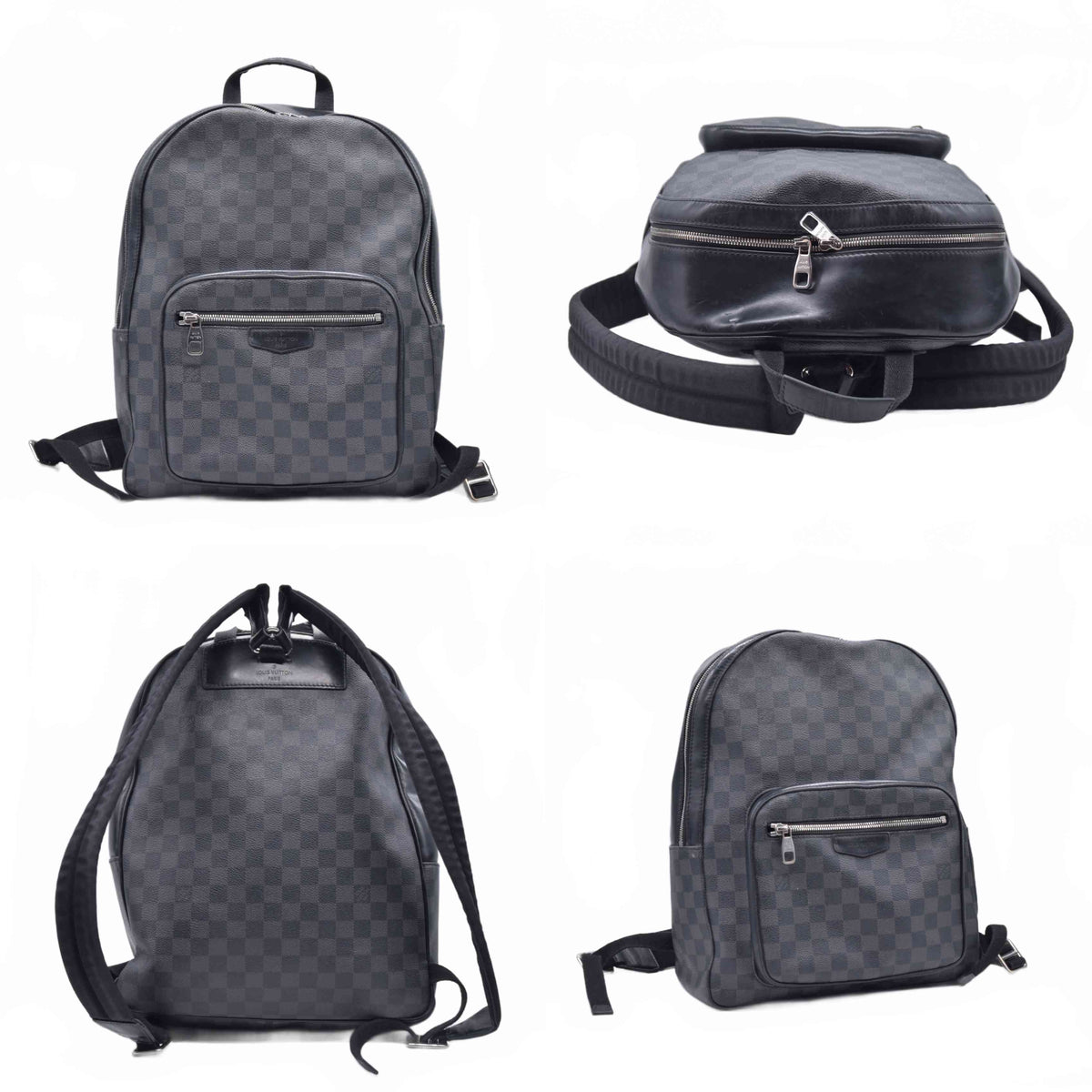 $2230 2017 Louis Vuitton Damier Graphite Josh DR2147 10020870