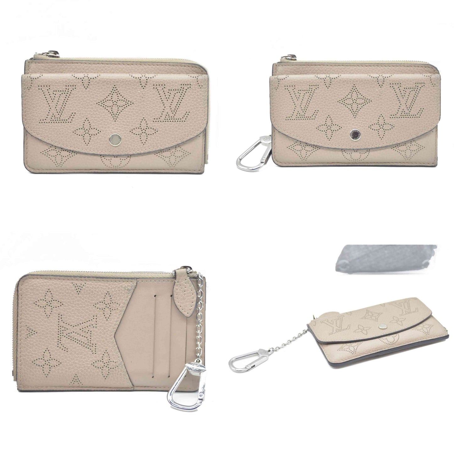 Louis Vuitton  Mahina Recto Verso Card Holder Galet