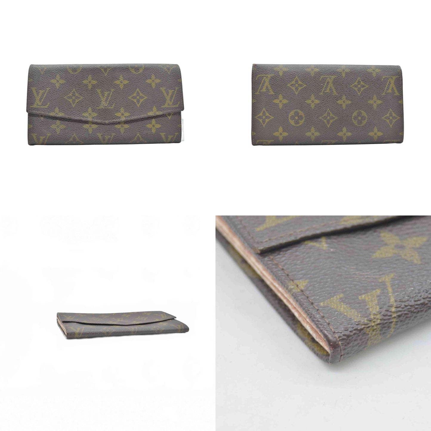 $775 Louis Vuitton Vintage Sarah Monogram 854 1985
