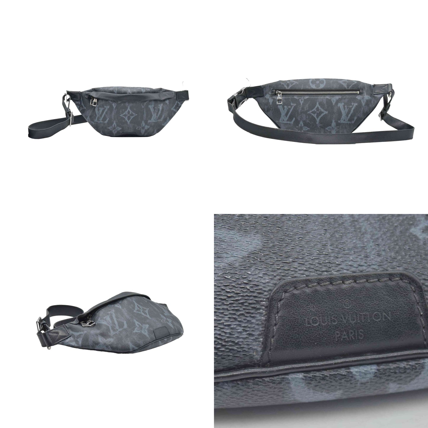 Louis Vuitton Monogram Pastel Discovery Bumbag Black