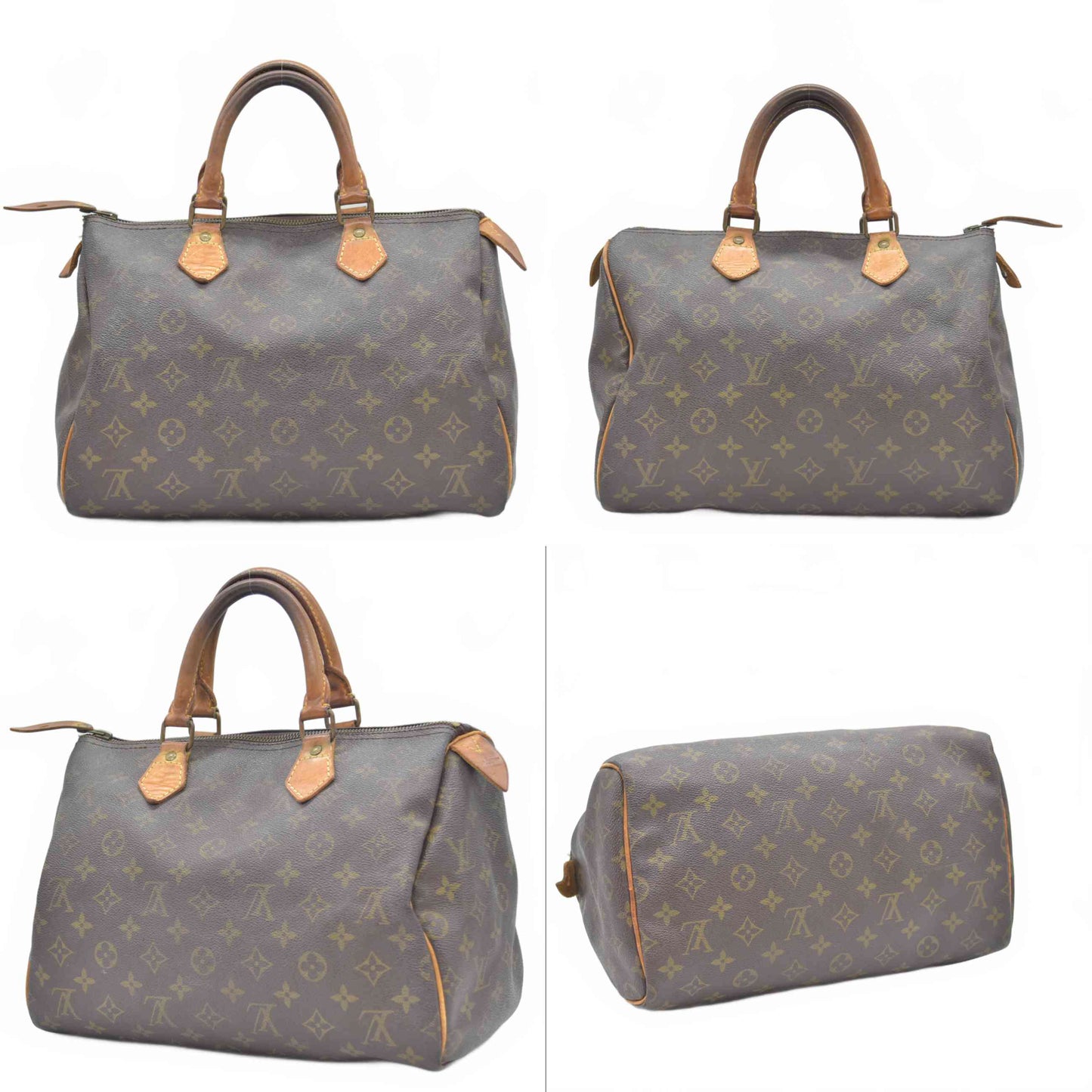 $1550 1982 Louis Vuitton Monogram Speedy 30 822