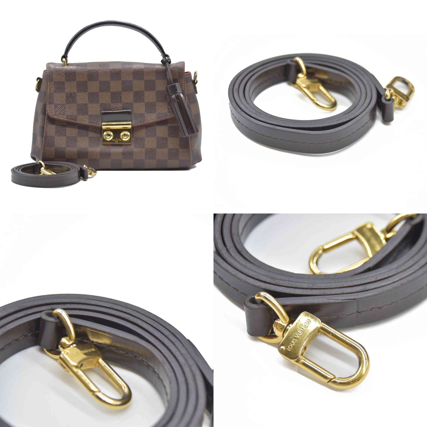 Louis Vuitton  Damier Ebene Croisette