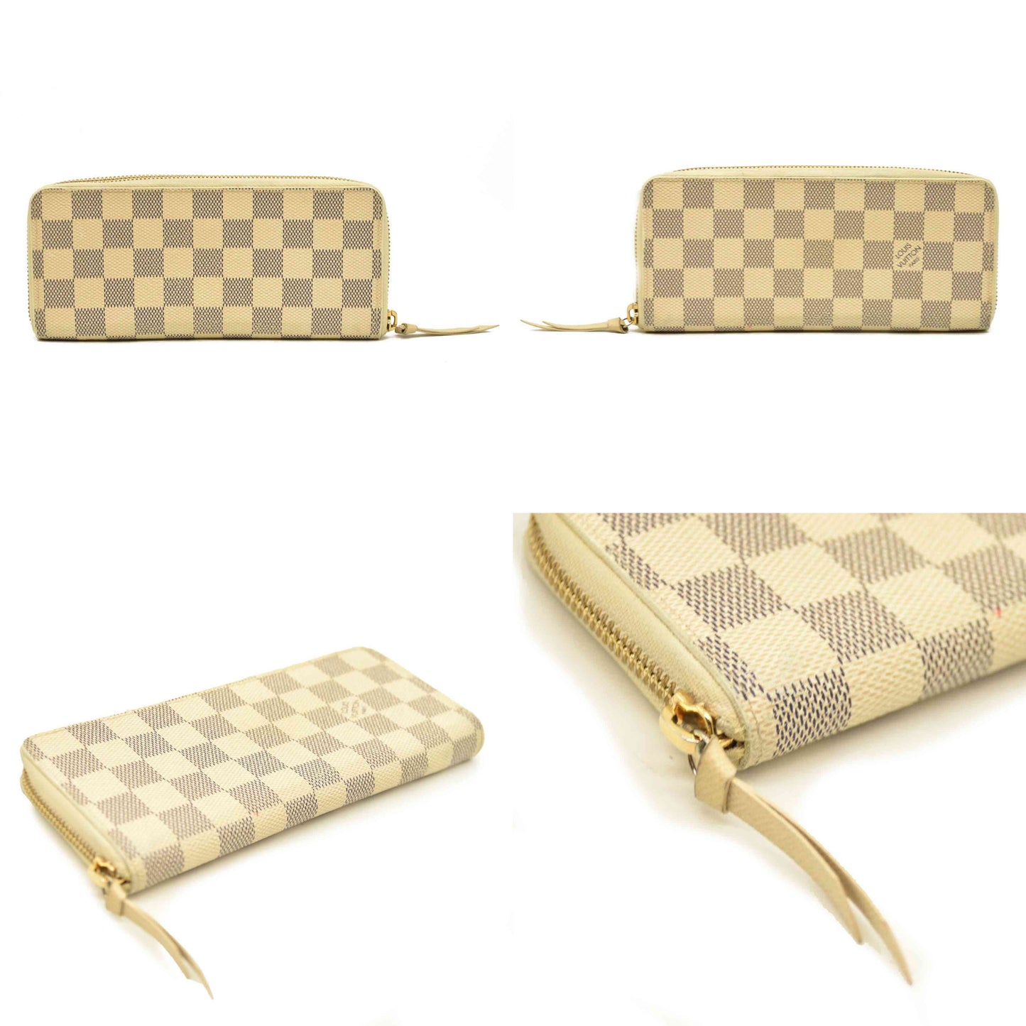 Louis Vuitton  Damier Azur Clemence Wallet GI1165
