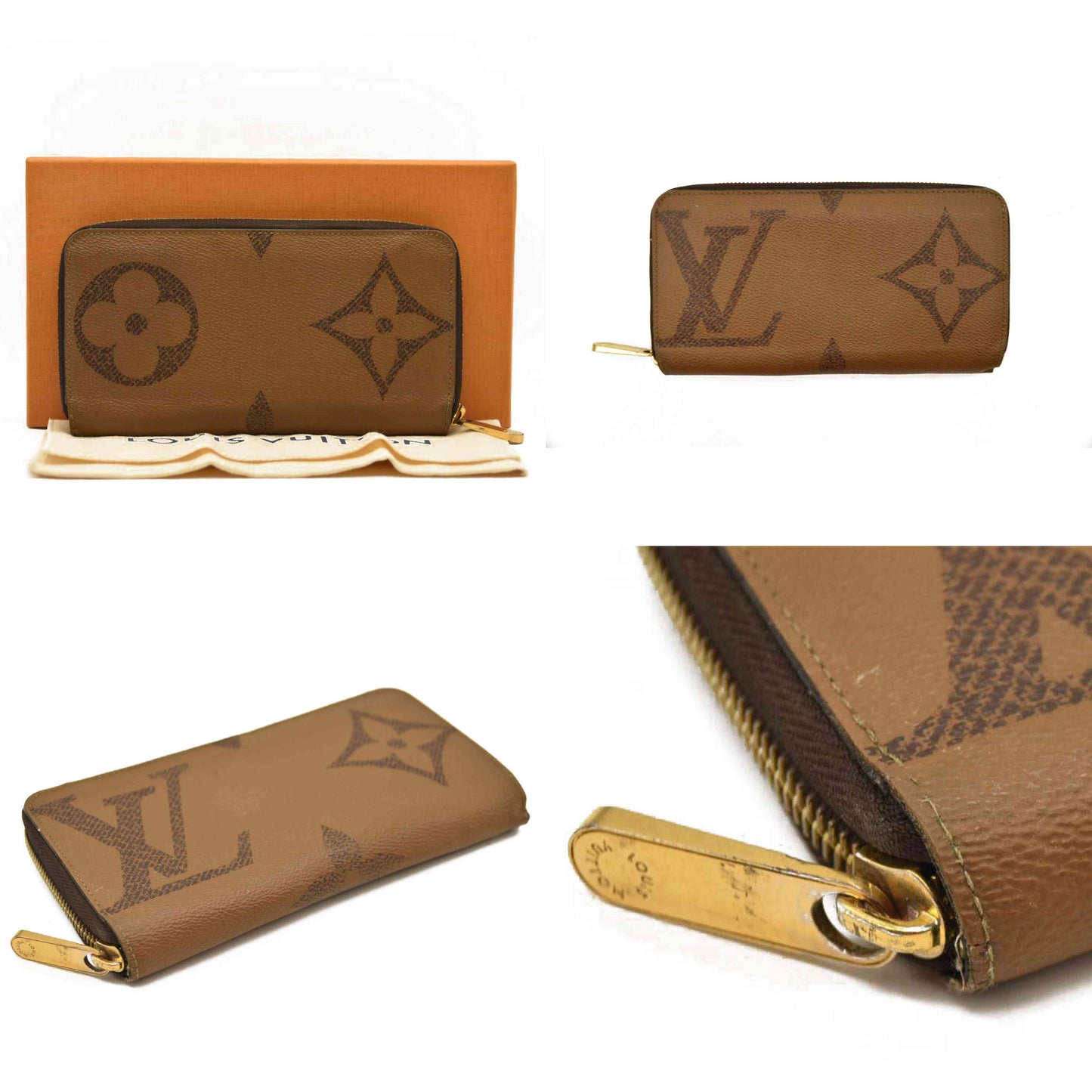 Louis Vuitton  Reverse Monogram Giant Zippy Wallet LU4260