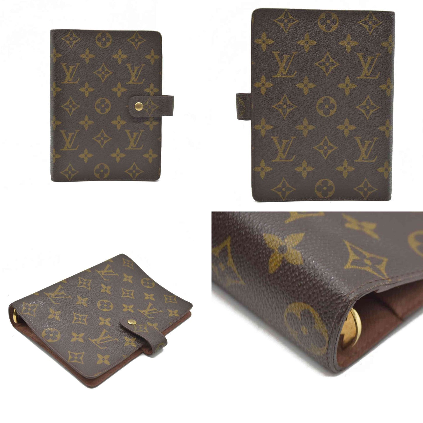 Louis Vuitton Monogram MM Medium Ring Agenda Cover SP0978