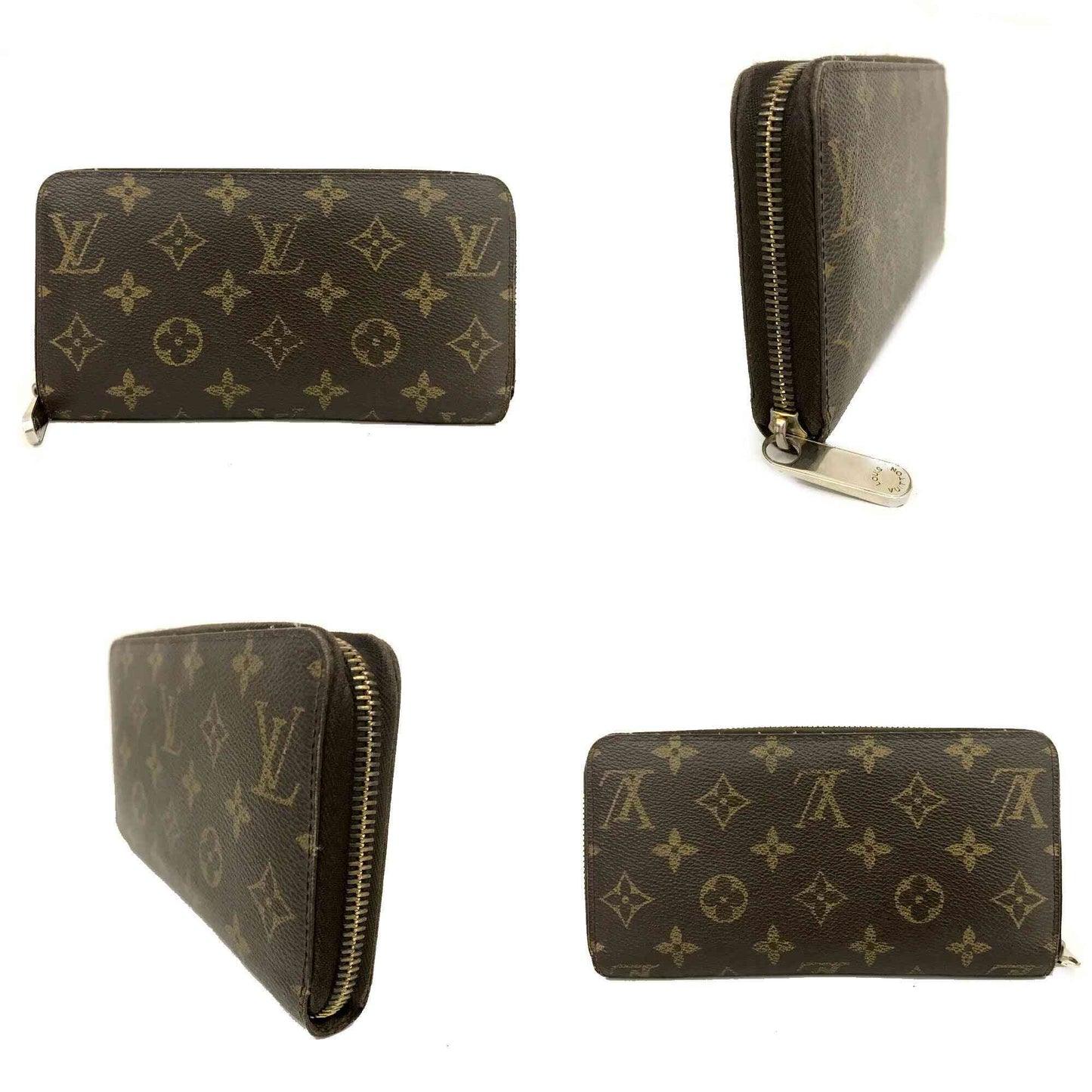 Louis Vuitton  Monogram Zippy Wallet  GI4114