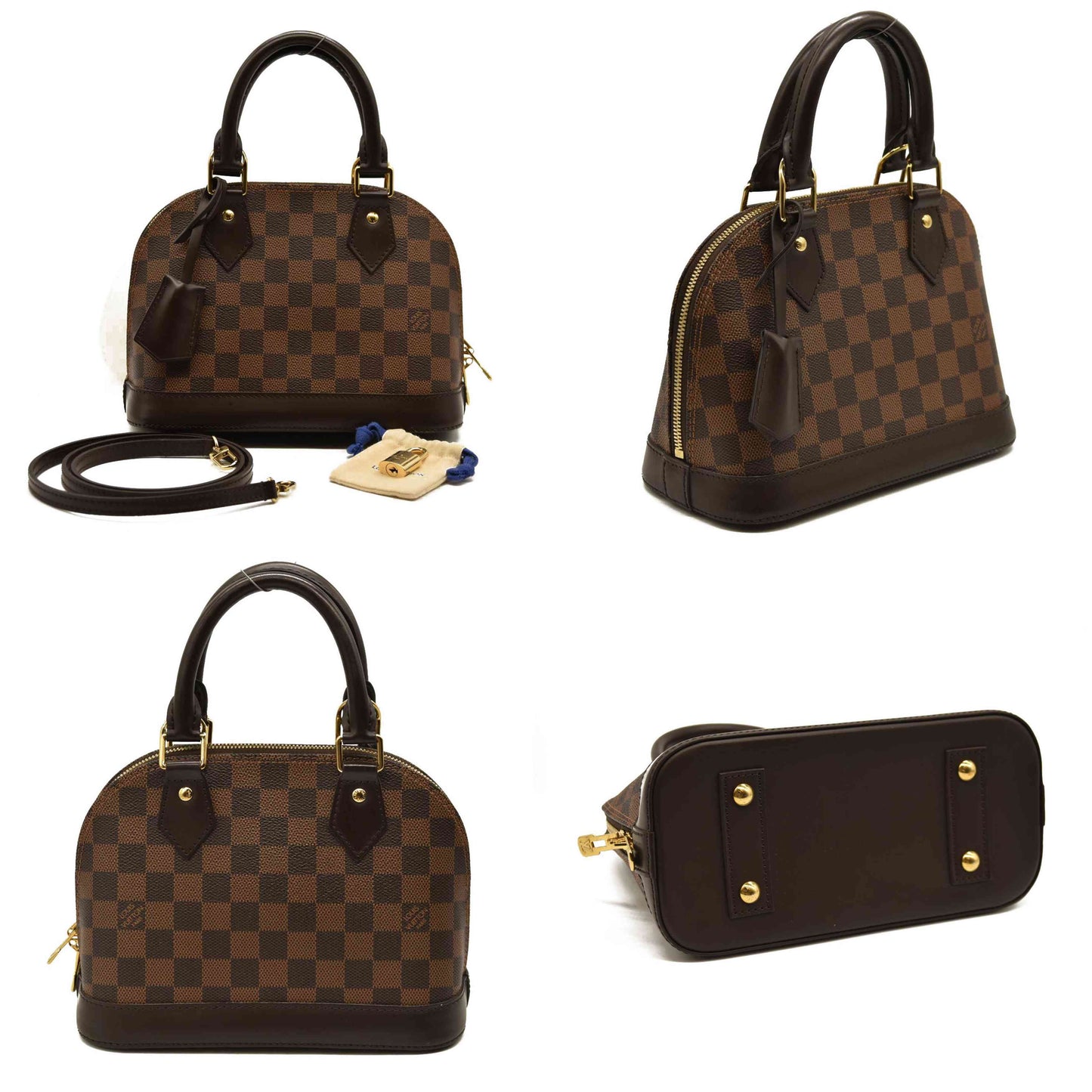 Louis Vuitton  Damier Ebene Alma BB