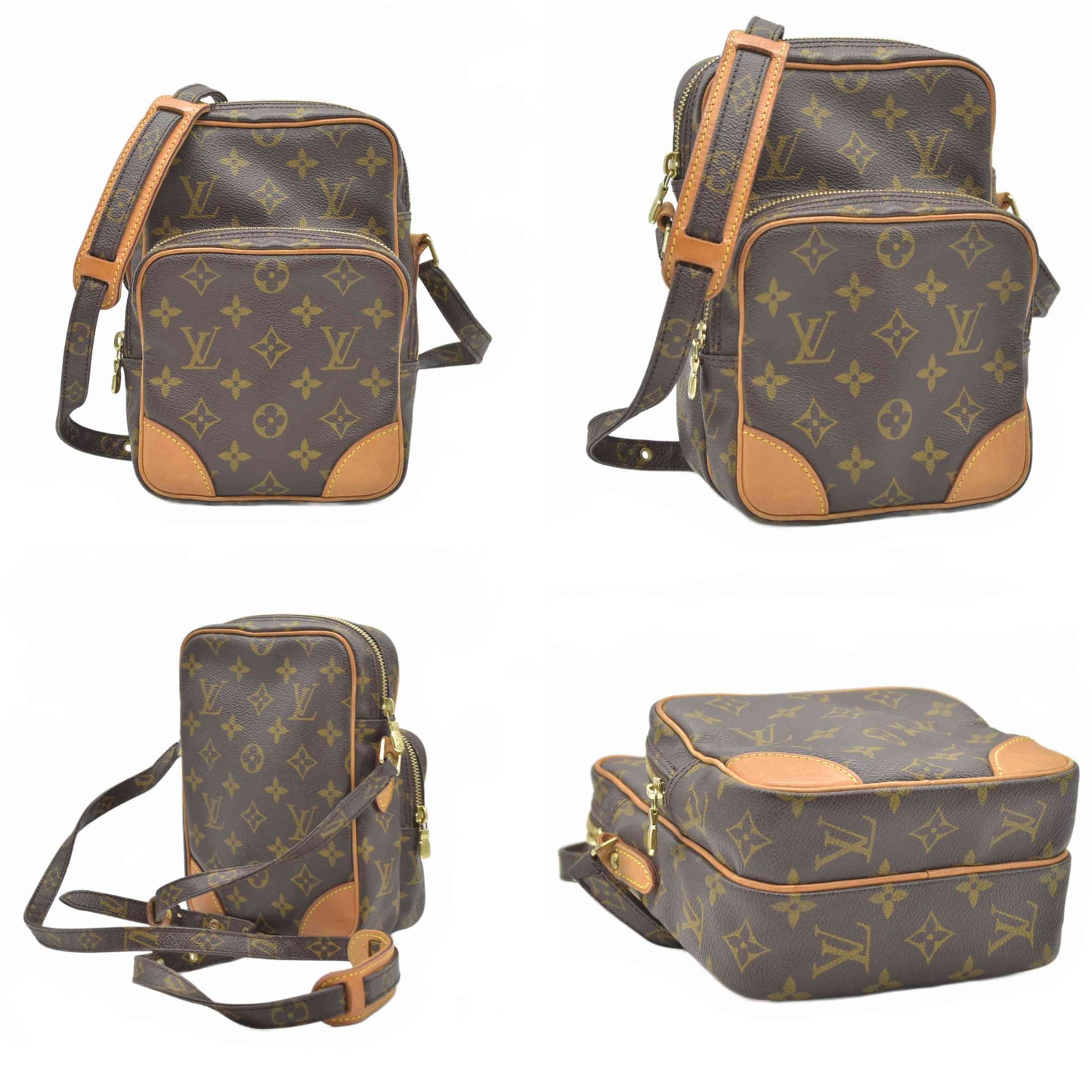 $995 2001 Louis Vuitton Amazone Monogram Crossbody Bag AR0021 CONSIGNMENT