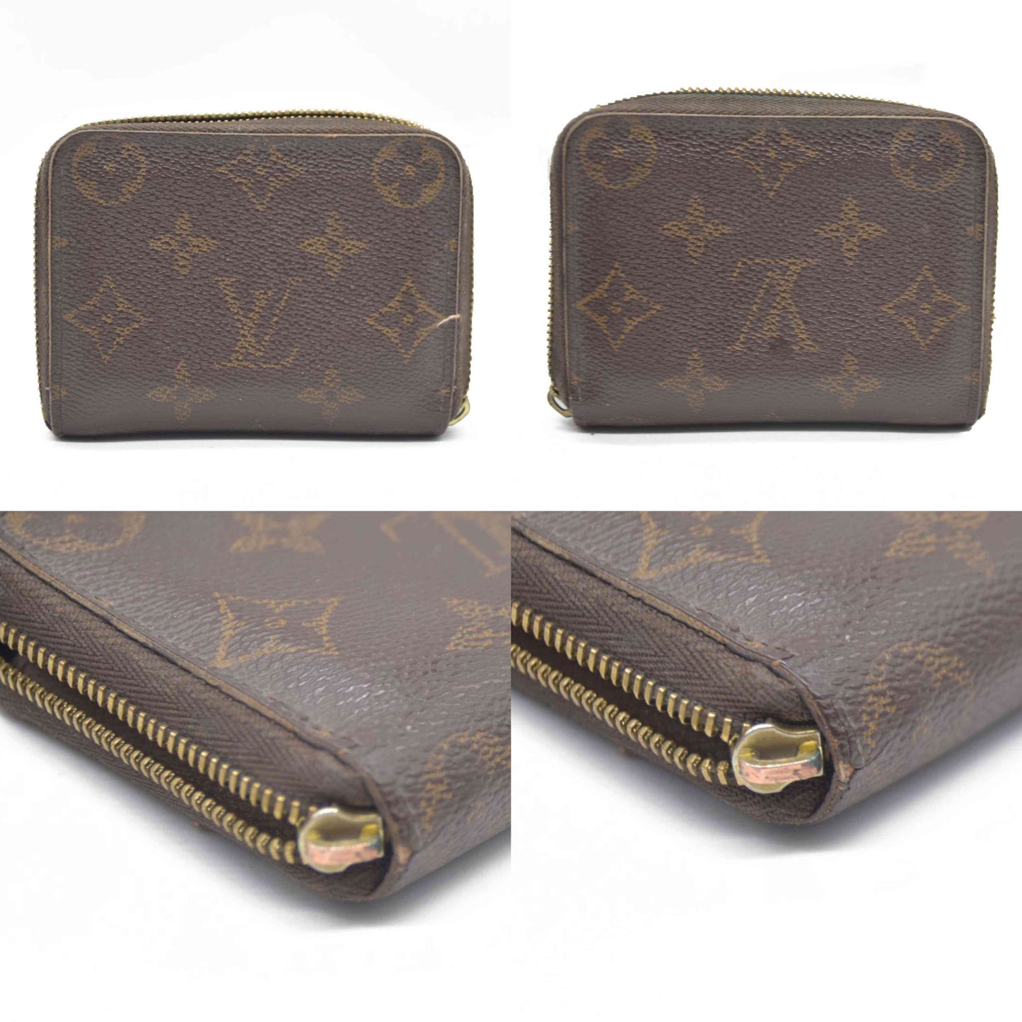 $545 Louis Vuitton Monogram  Zip Coin Wallet
