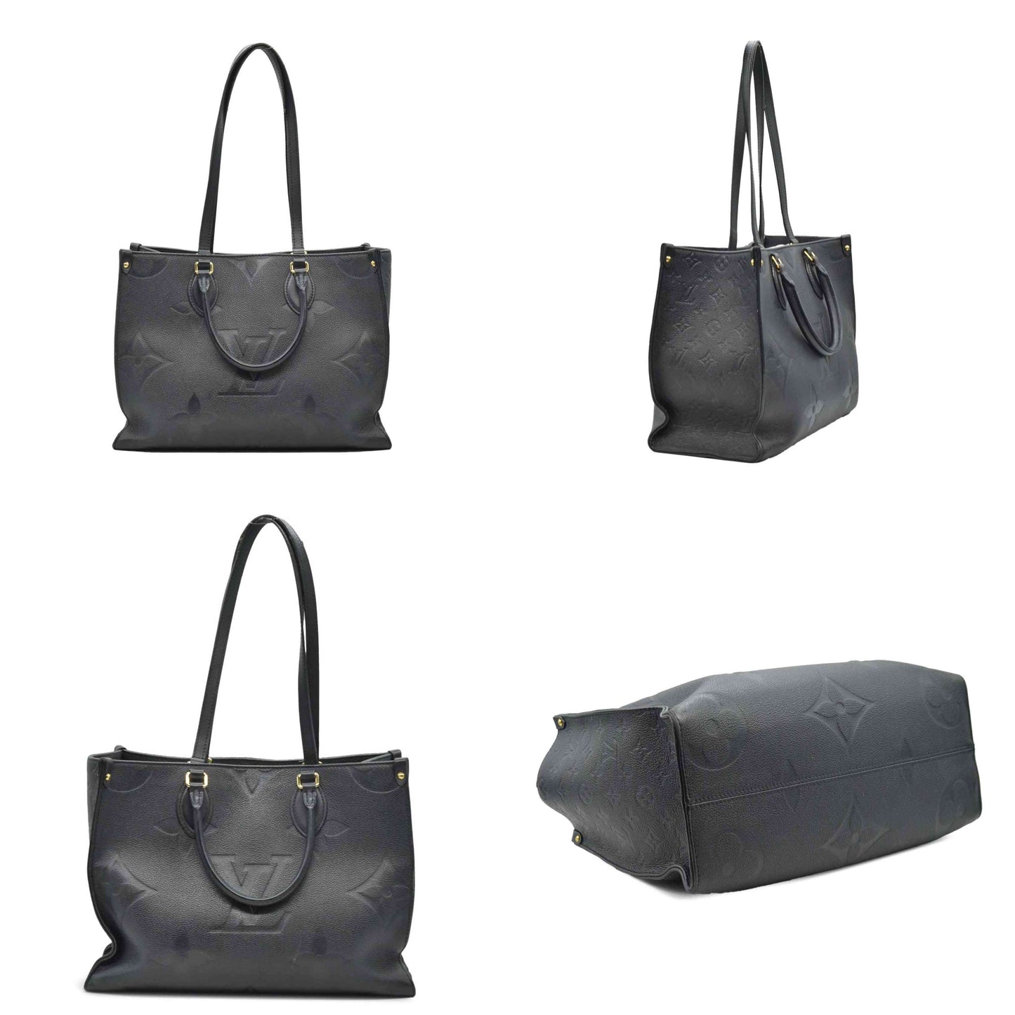 $3500 Louis Vuitton  Monogram Giant OnTheGo MM