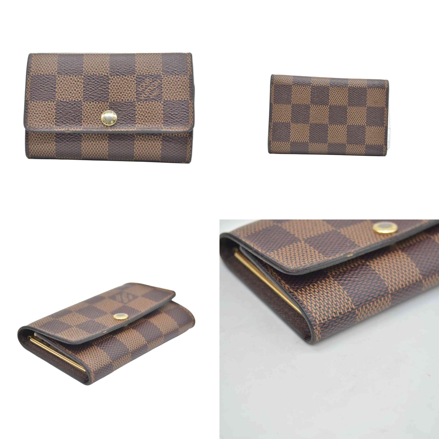 $340 RFID Louis Vuitton Damier Ebene Multicles 6 Key Holder