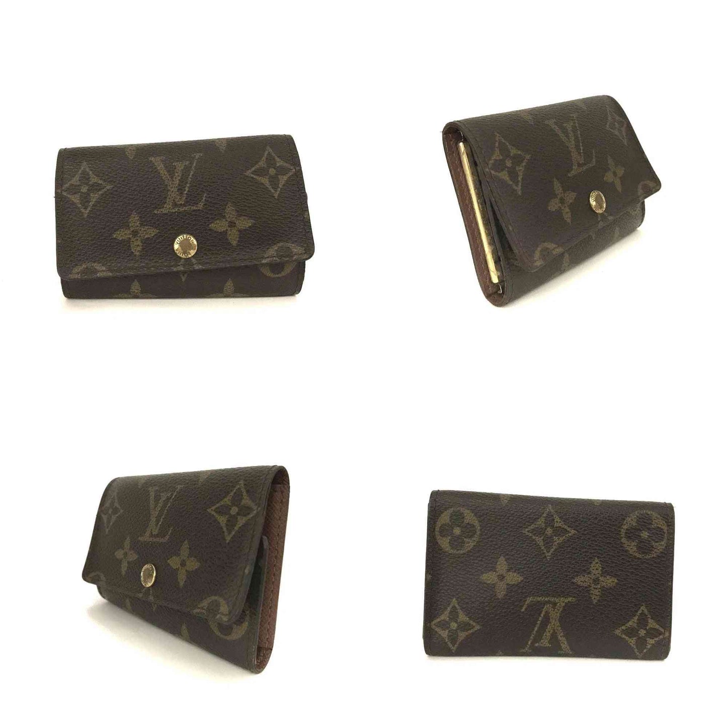 Louis Vuitton Monogram Multicles 6 Ring Key Case Brown CT1023