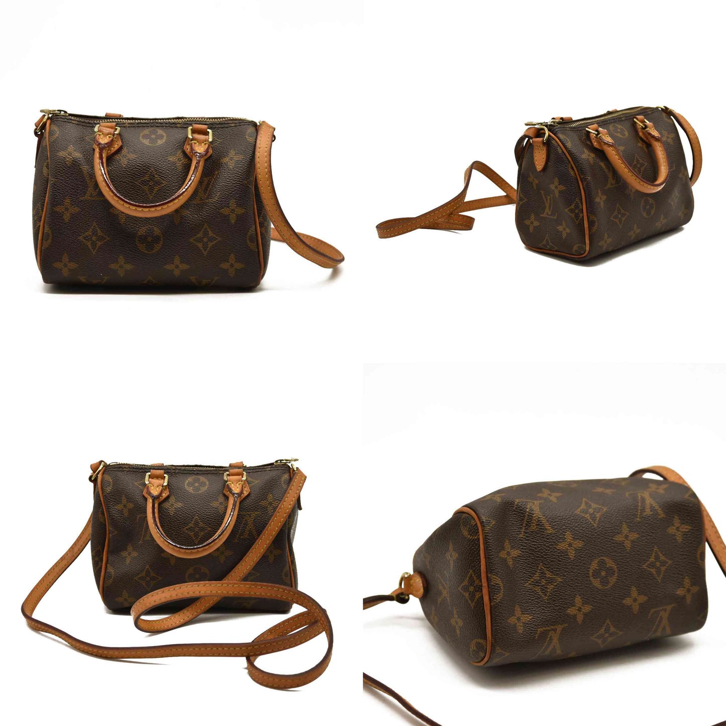 LOUIS VUITTON  Monogram Nano Speedy TS4107