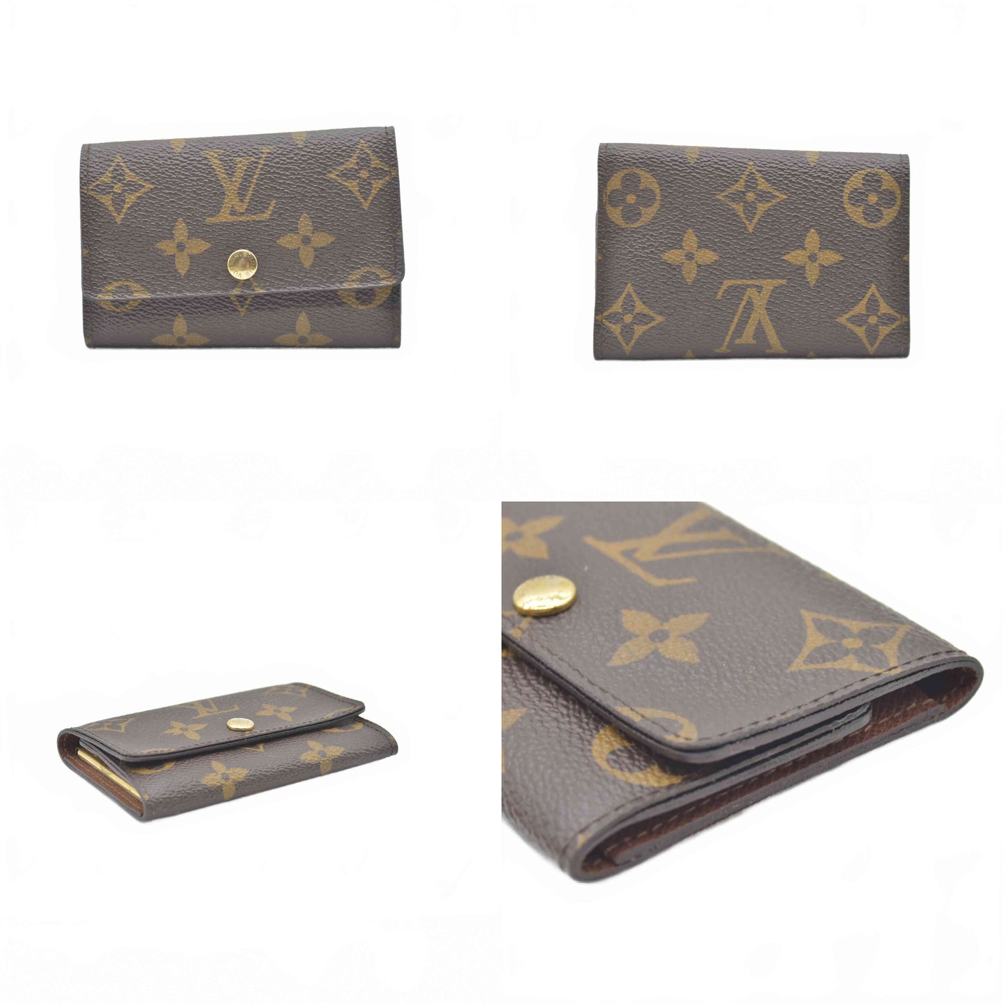 $345 2009 Louis Vuitton Monogram 6 Key Multicles Holder CT0049