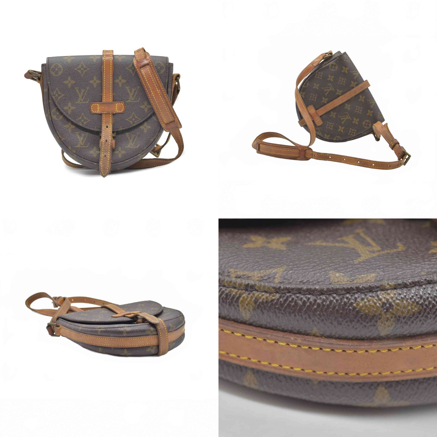 $1180 1987 Louis Vuitton Monogram Chantilly PM 873VI
